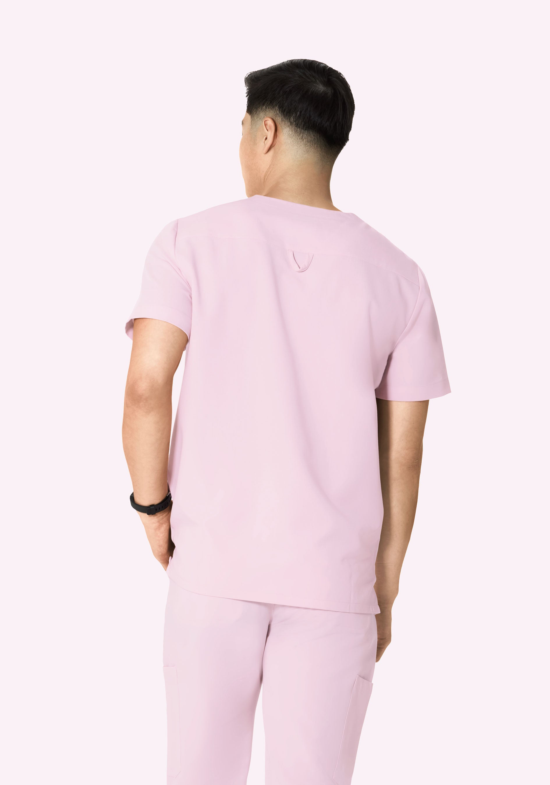 Three Pocket Top Misty Rose