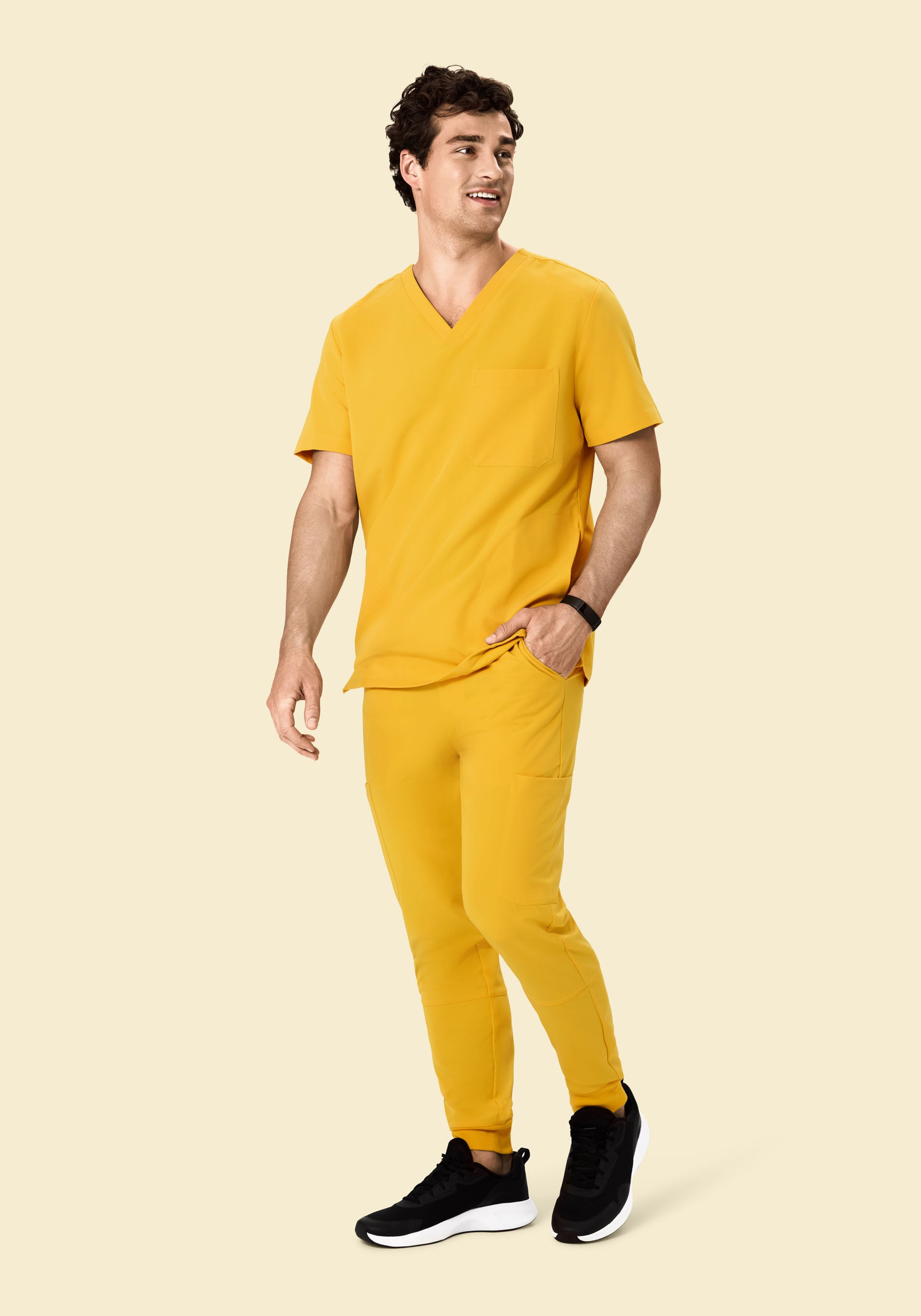 Three Pocket Top Dijon