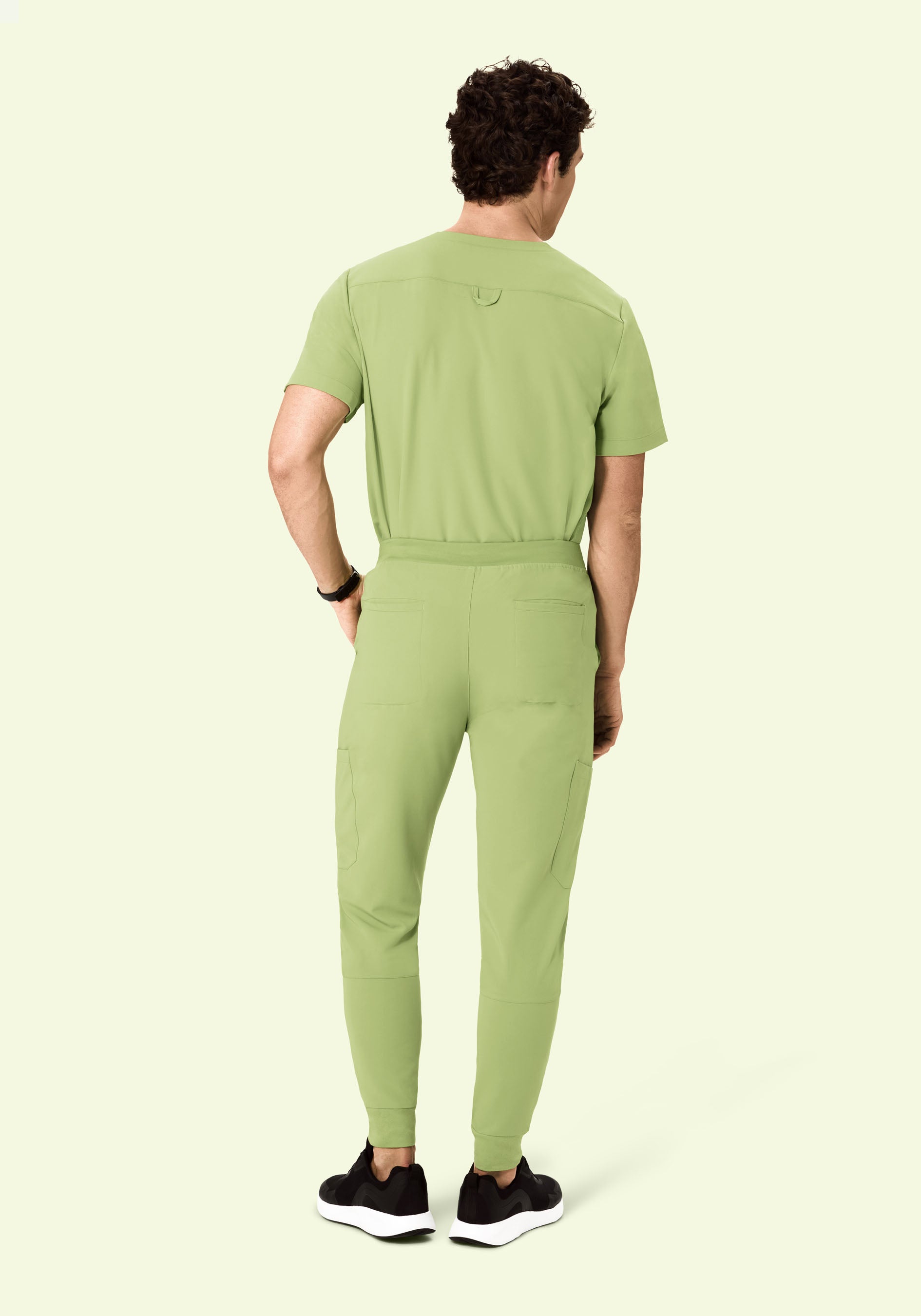 7 Pocket Joggers Fern