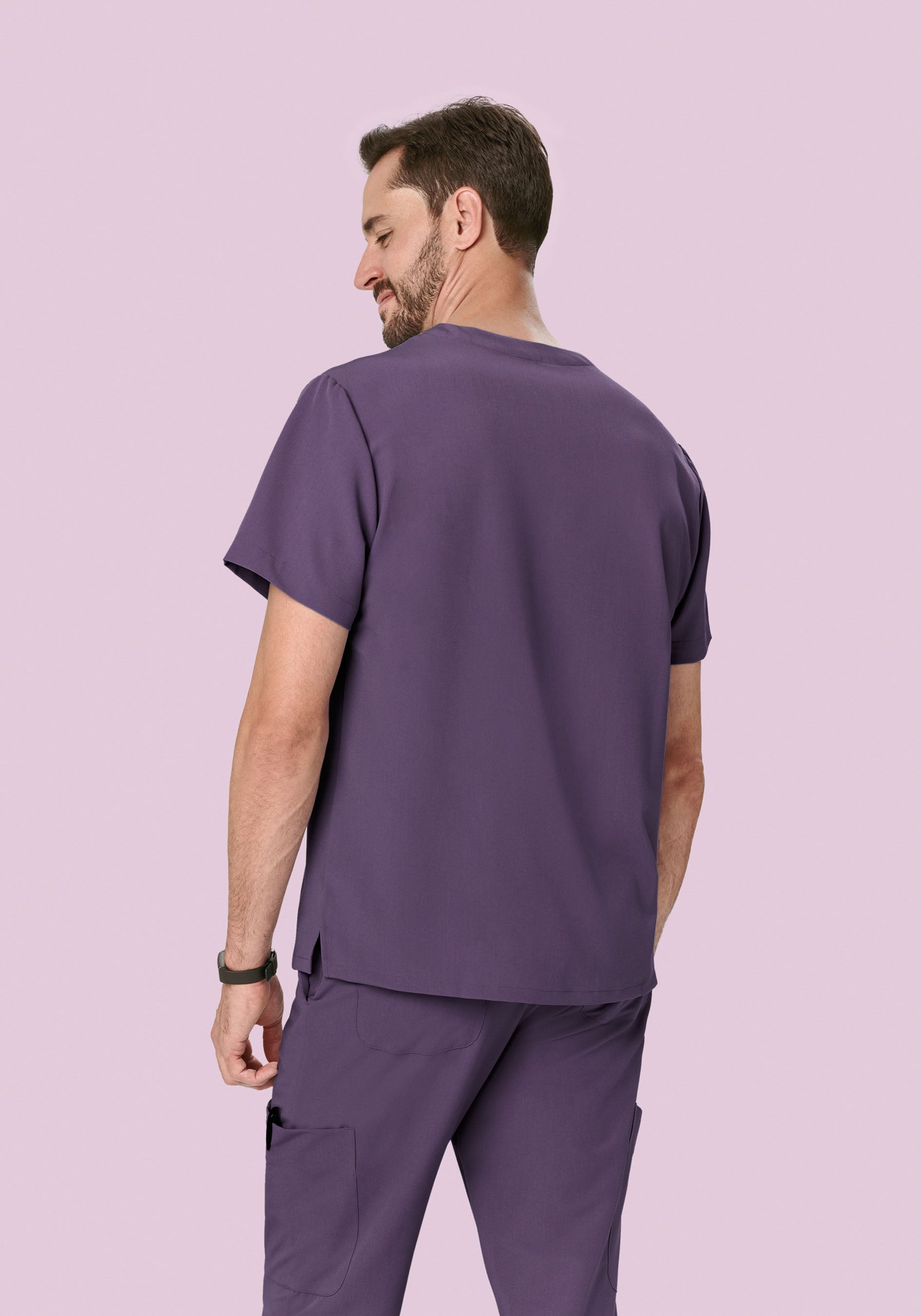 Two Pocket Top Deep Dewberry