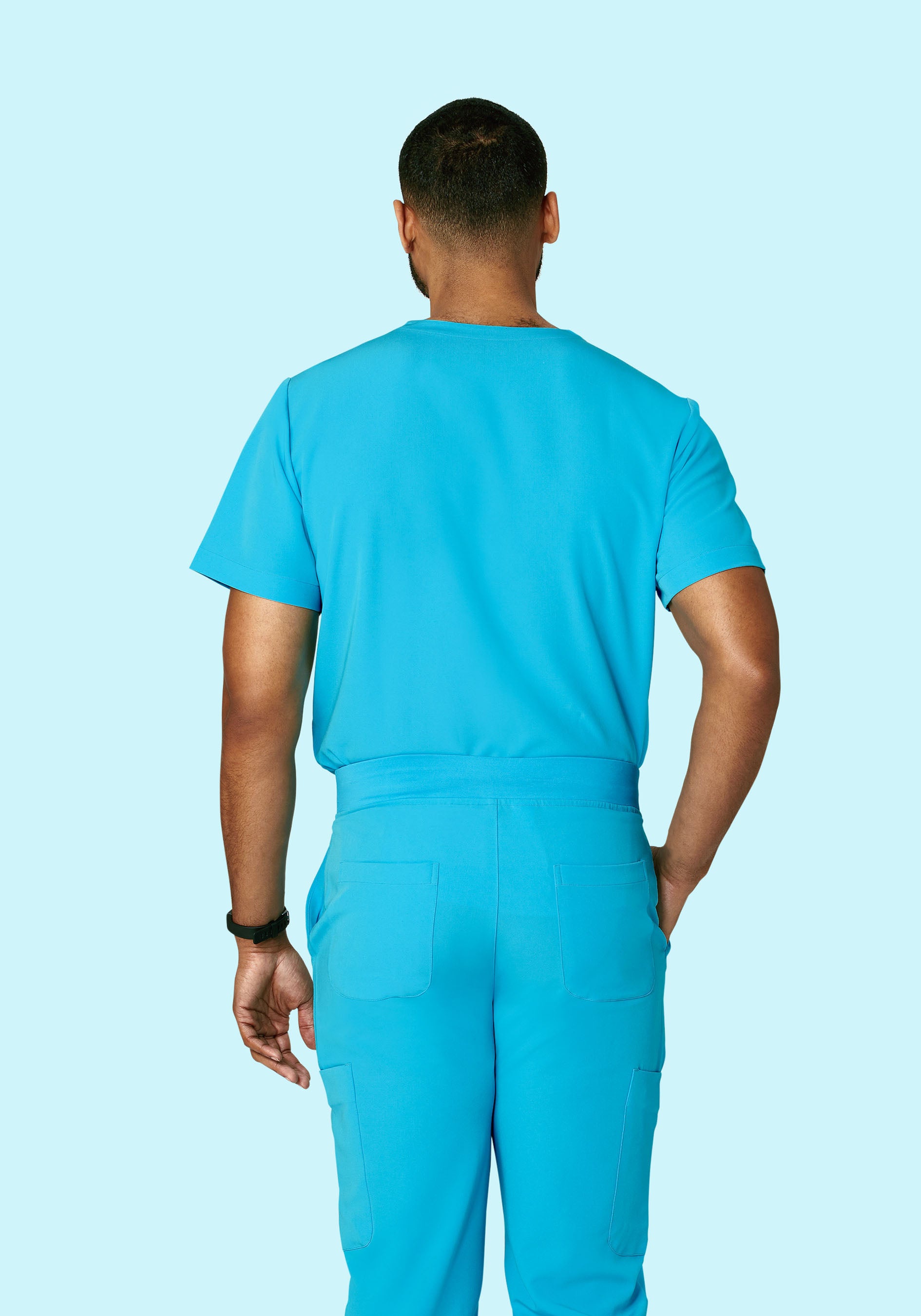 Two Pocket Top Pacific Blue