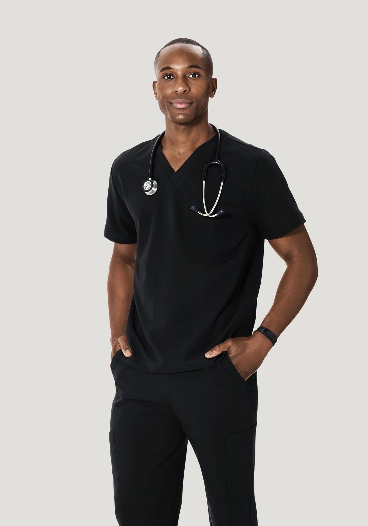 Two Pocket Top Black