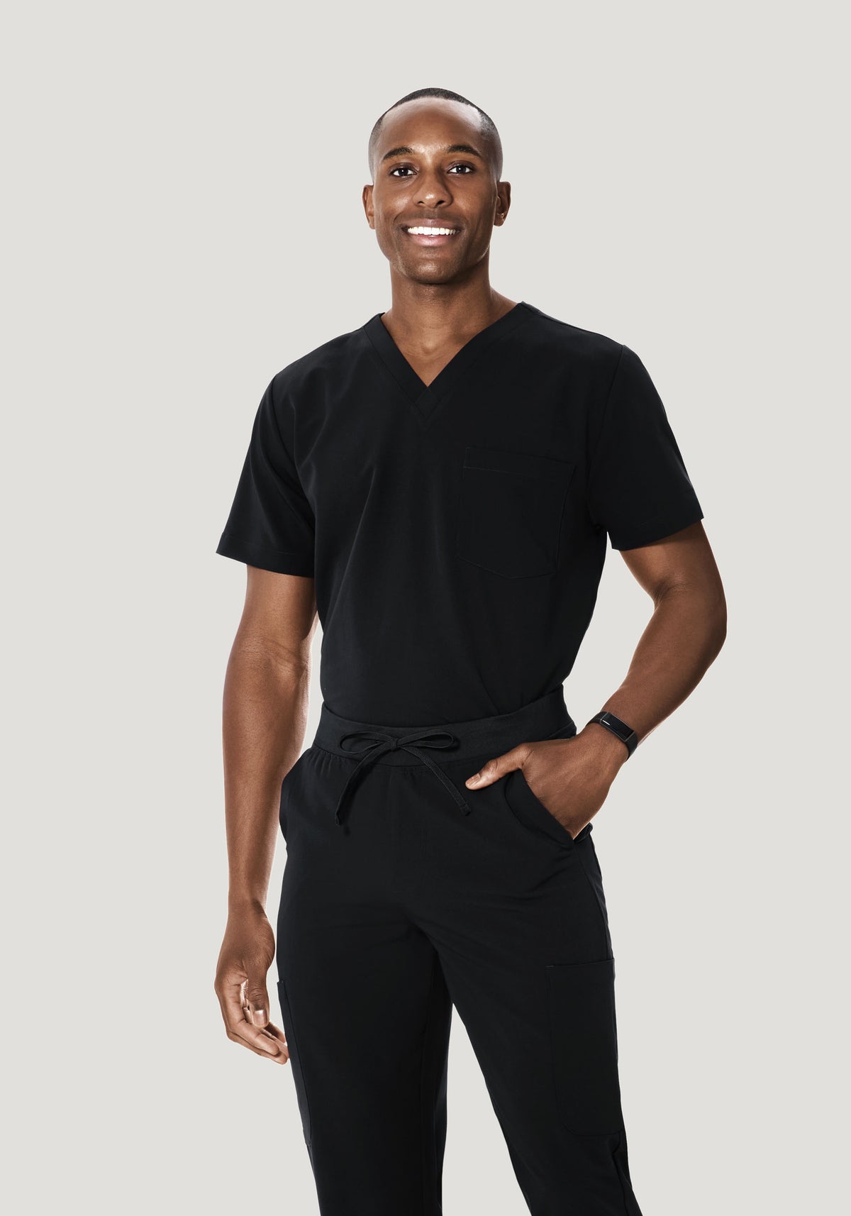 Two Pocket Top Black