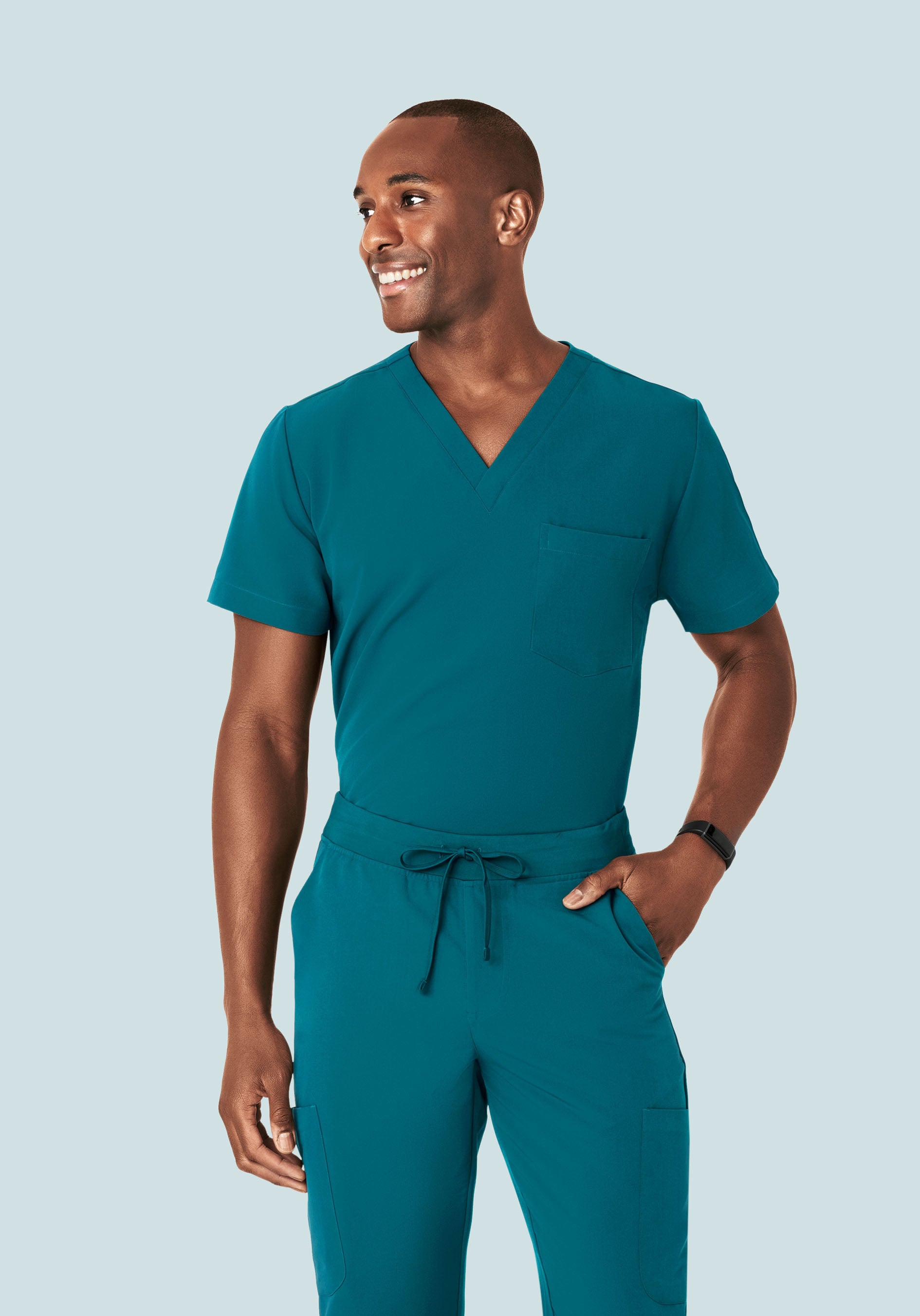 Two Pocket Top Peacock