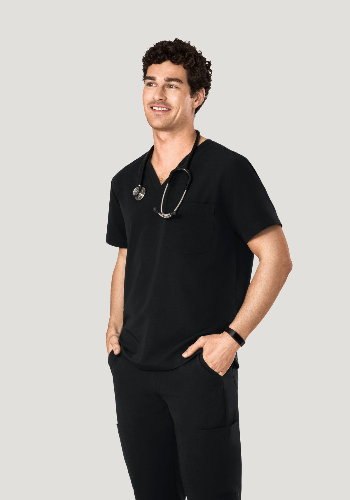 Two Pocket Top Black