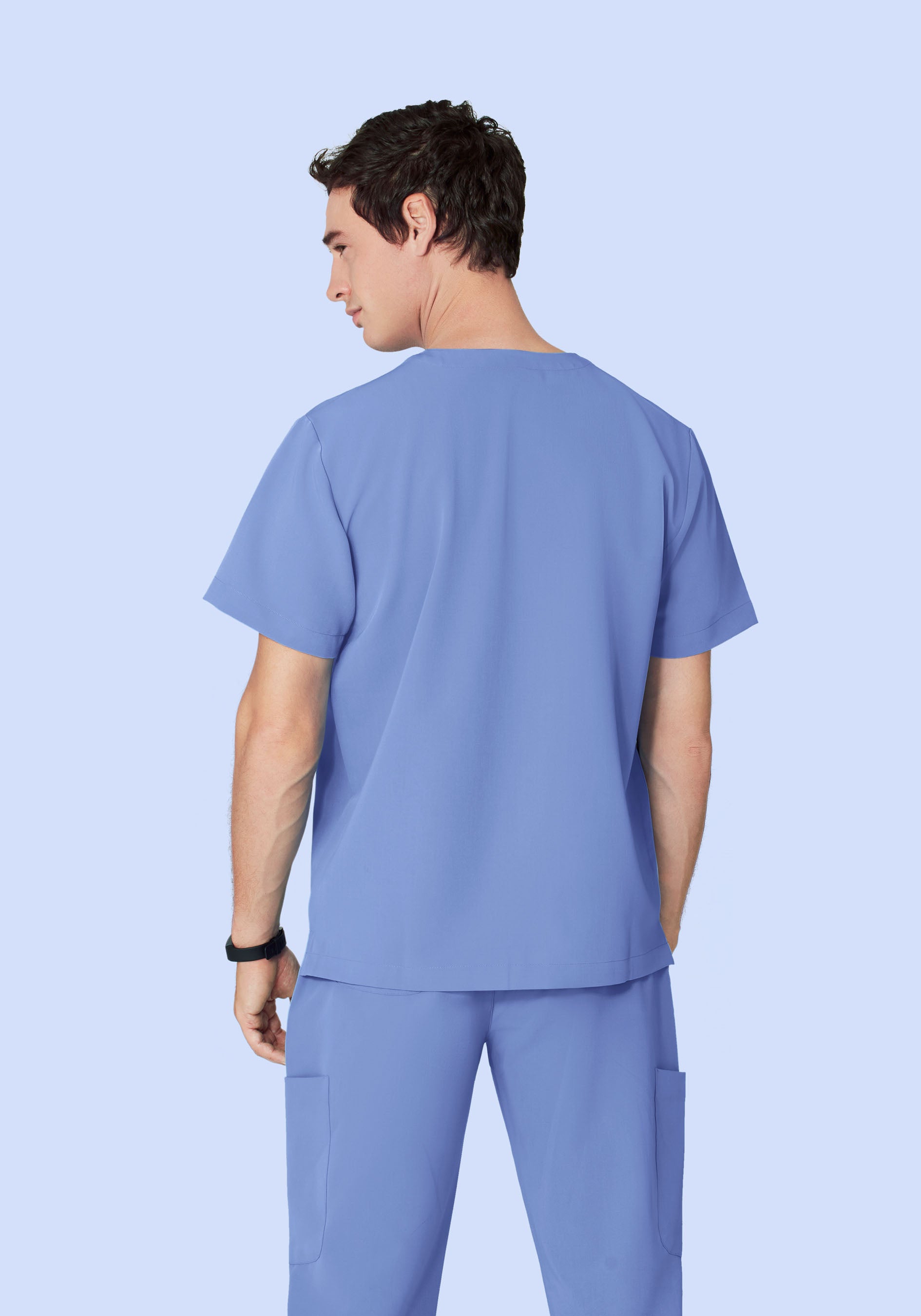 Two Pocket Top Coastline Blue