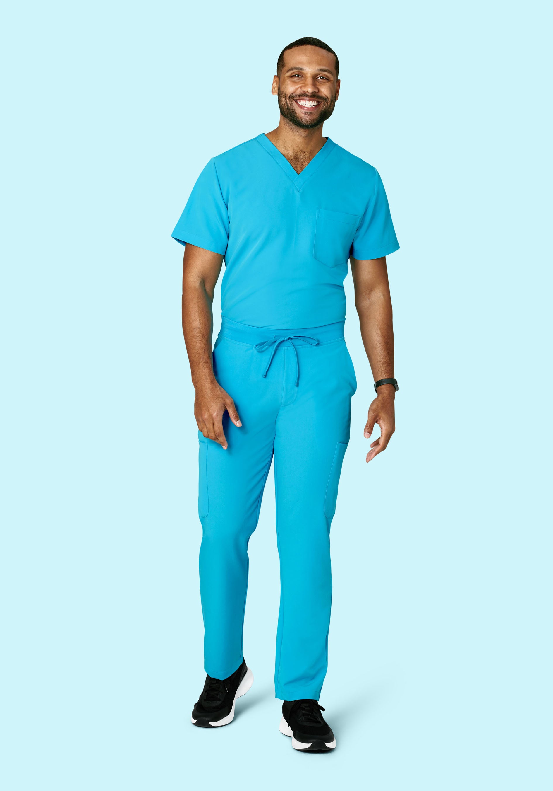 7 Pocket Cargos Pacific Blue