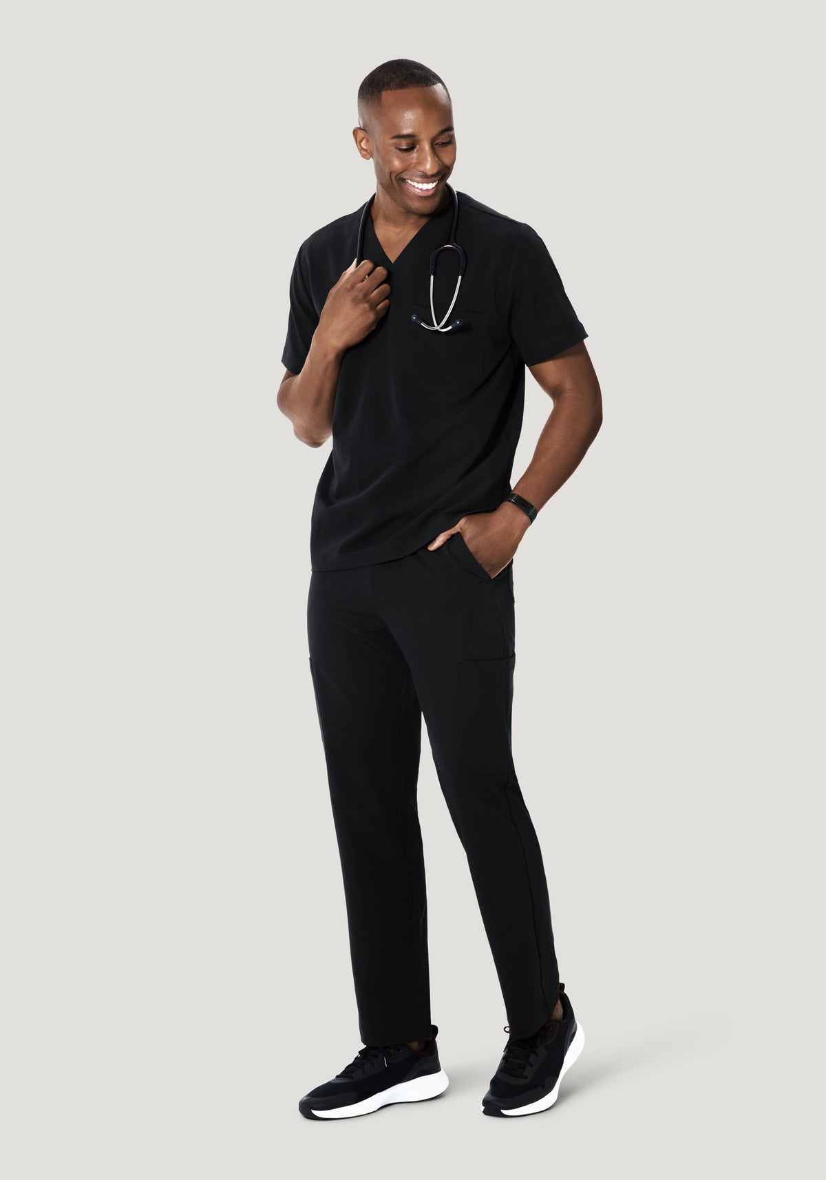 Two Pocket Top Black