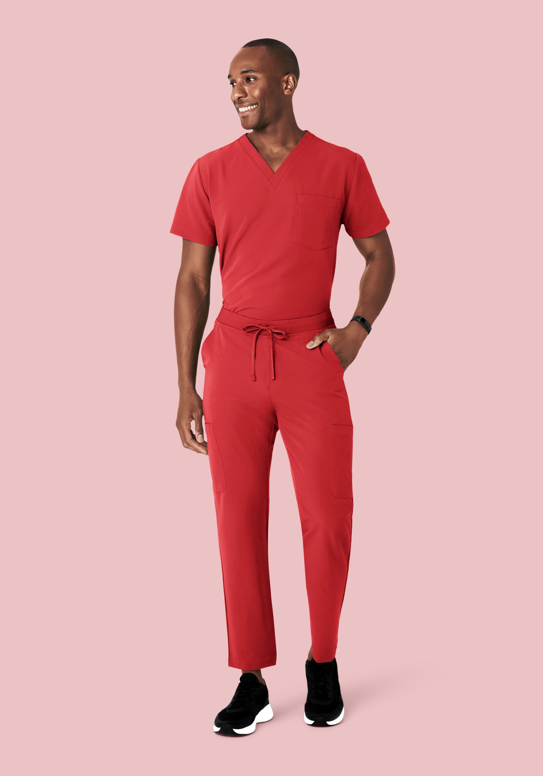 7 Pocket Cargos Cranberry