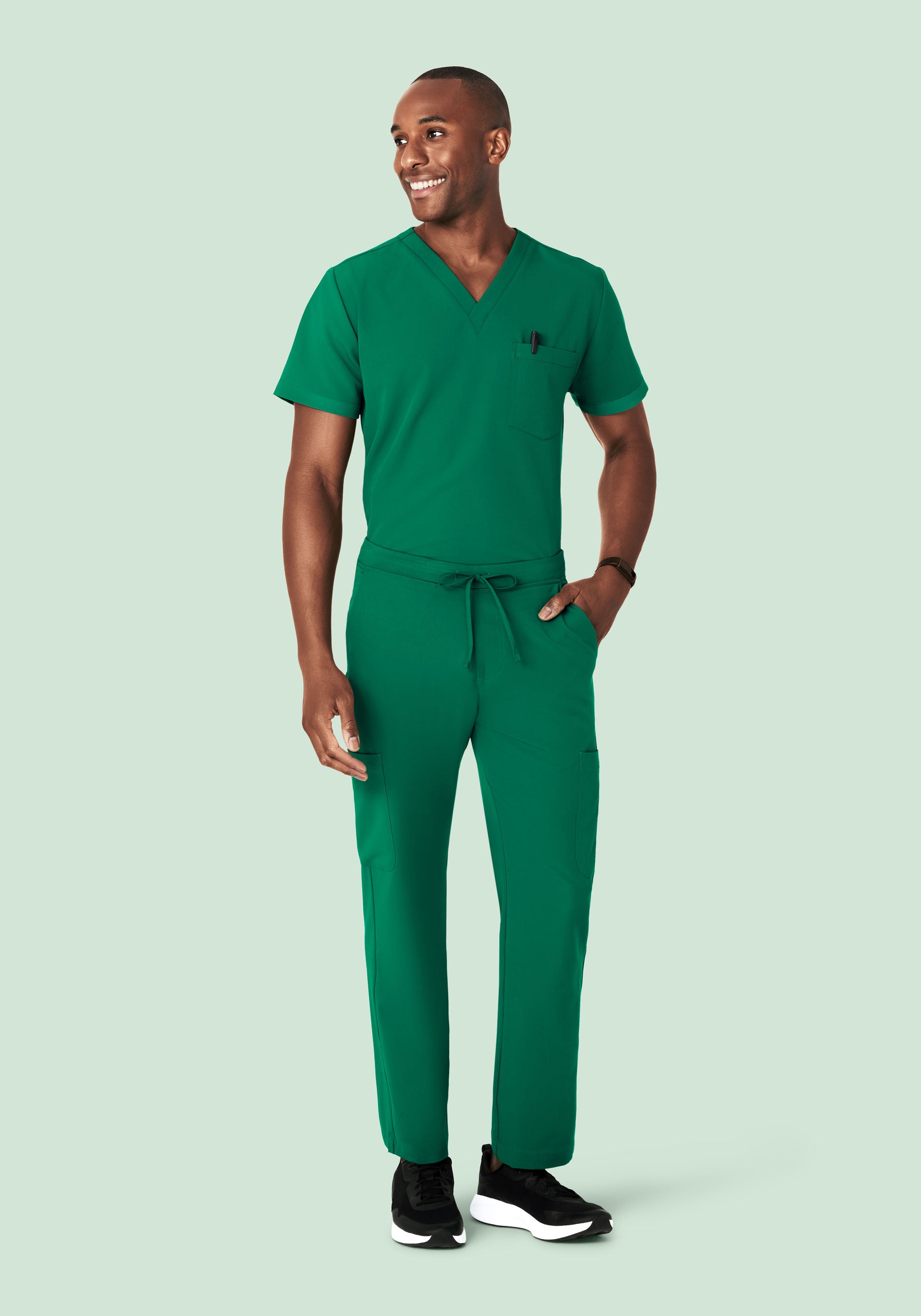 7 Pocket Cargos Envy Green