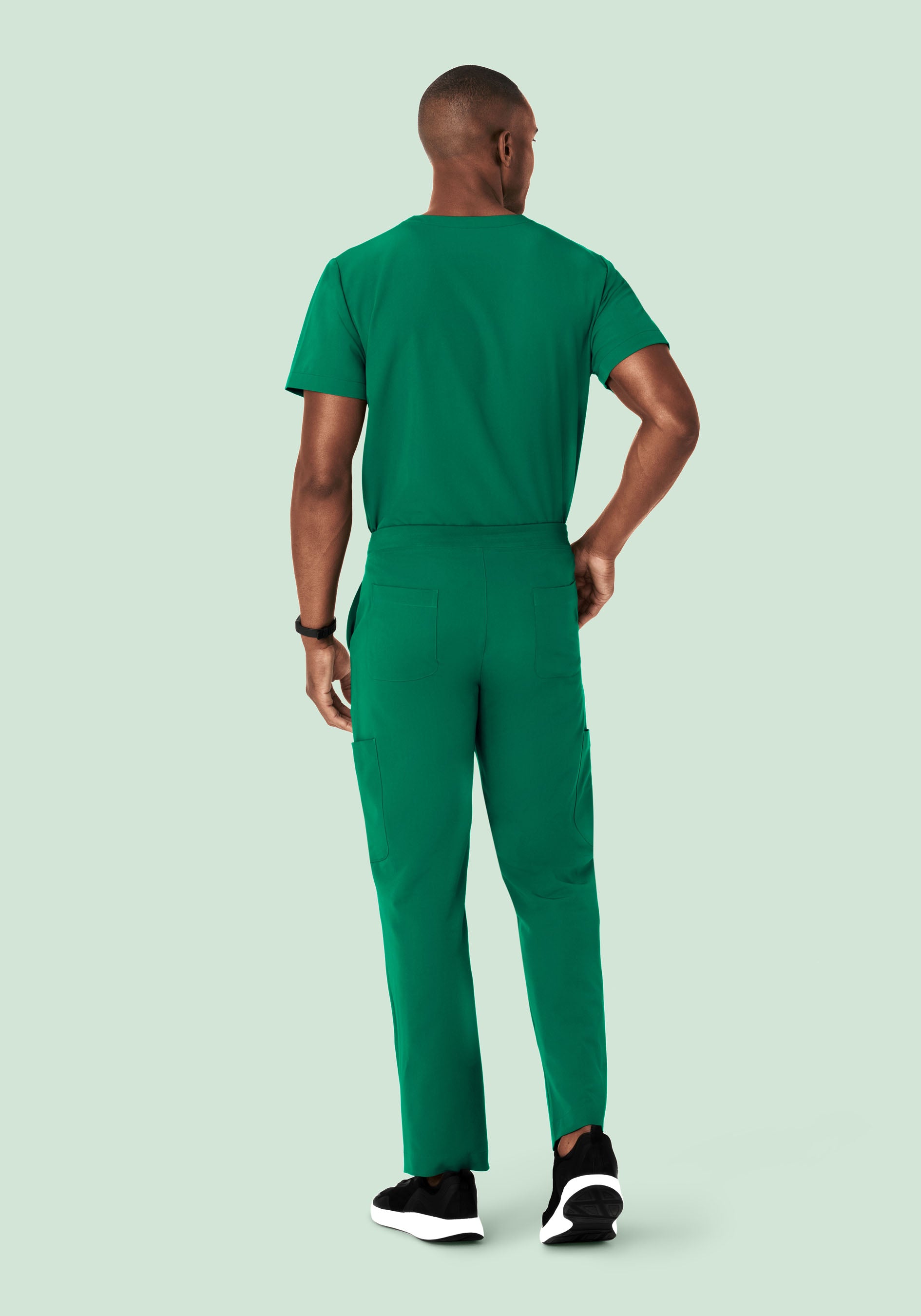 Two Pocket Top Envy Green