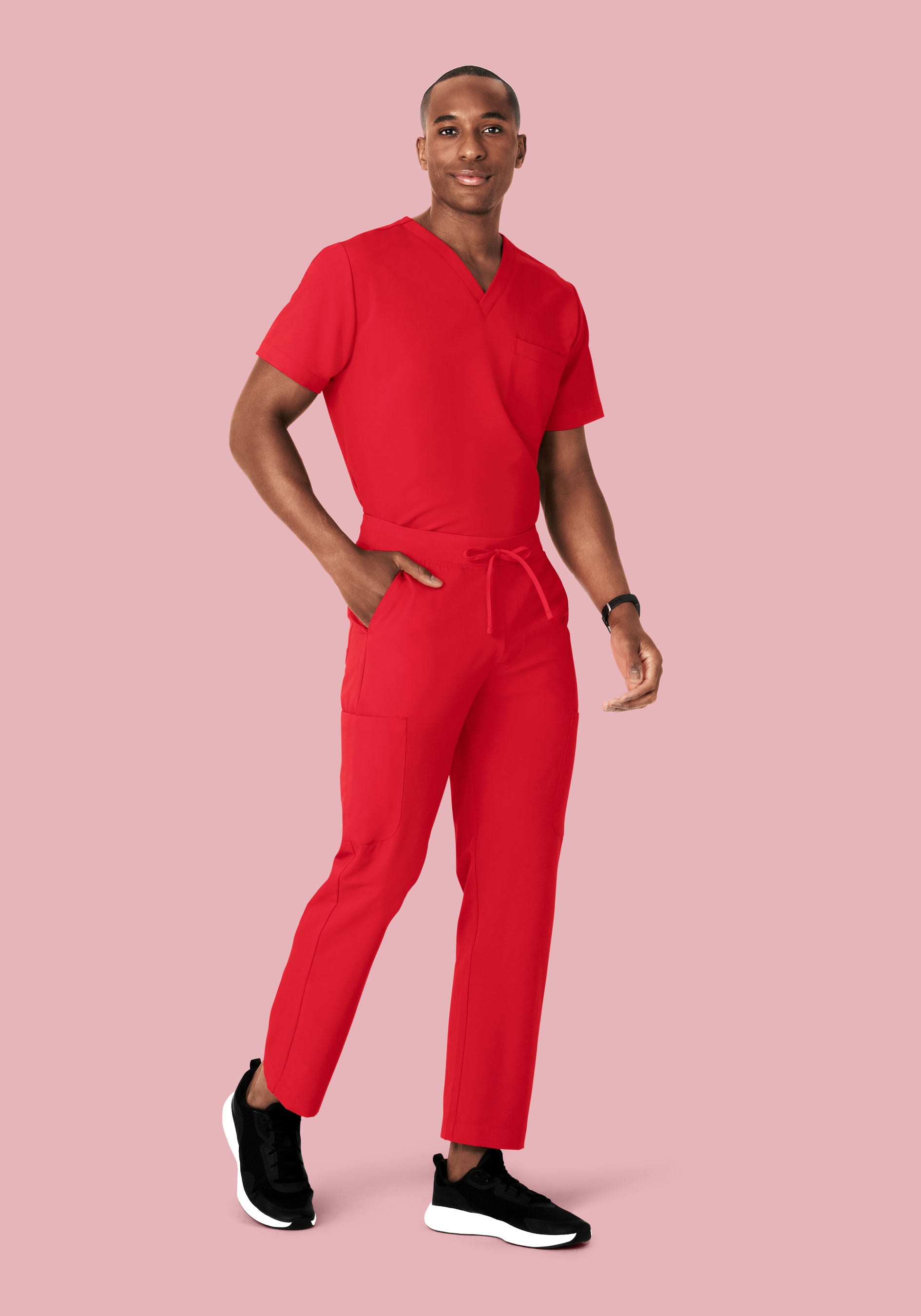 7 Pocket Cargos Poppy Red