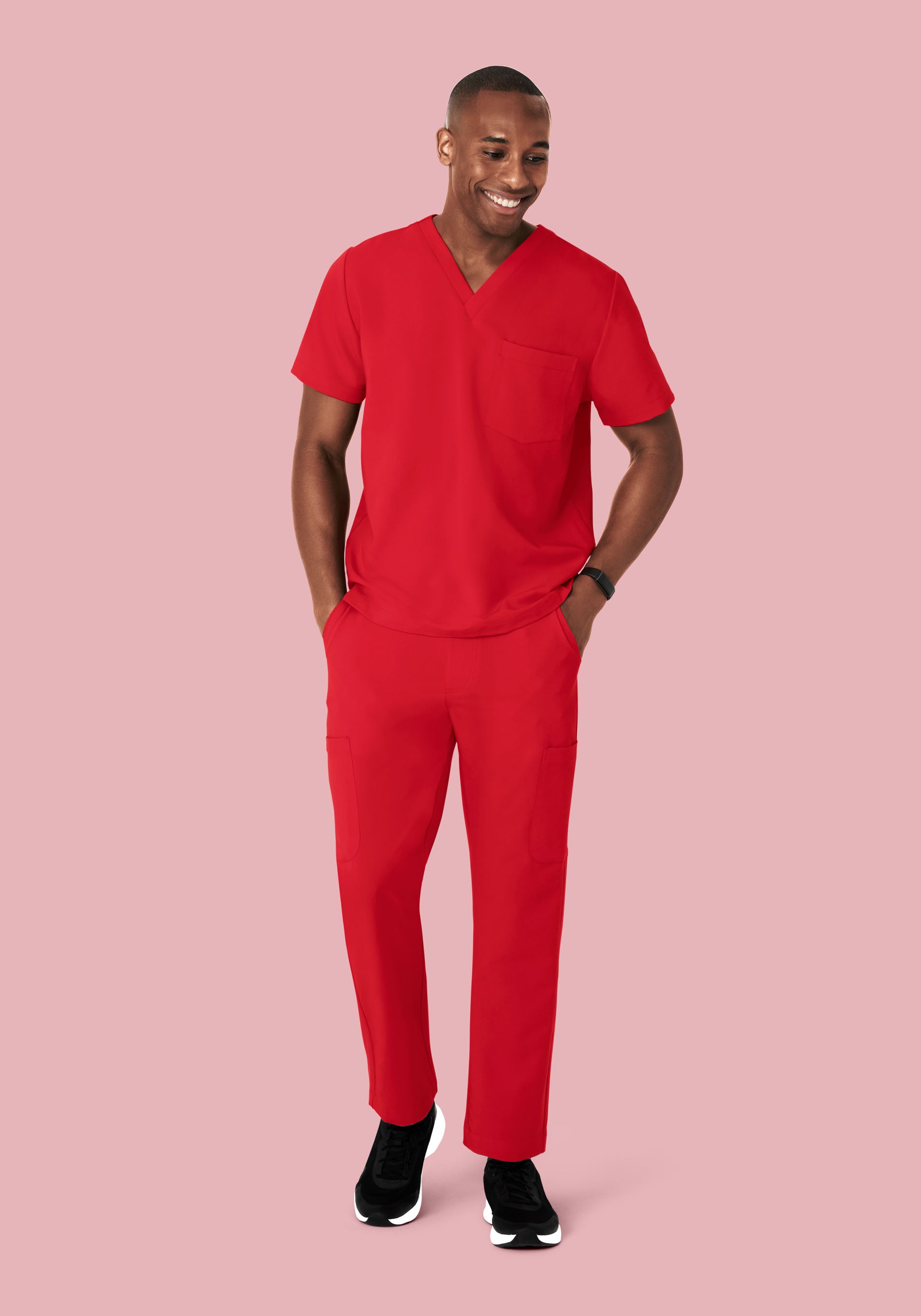 7 Pocket Cargos Poppy Red
