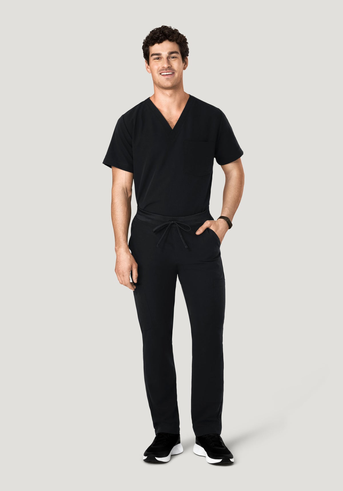 7 Pocket Cargos Black
