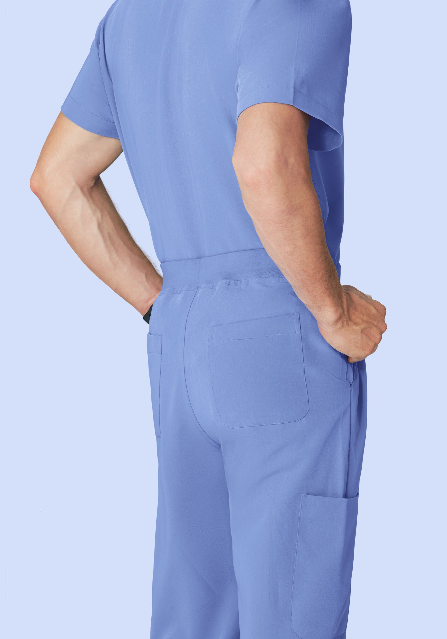 7 Pocket Cargos Coastline Blue