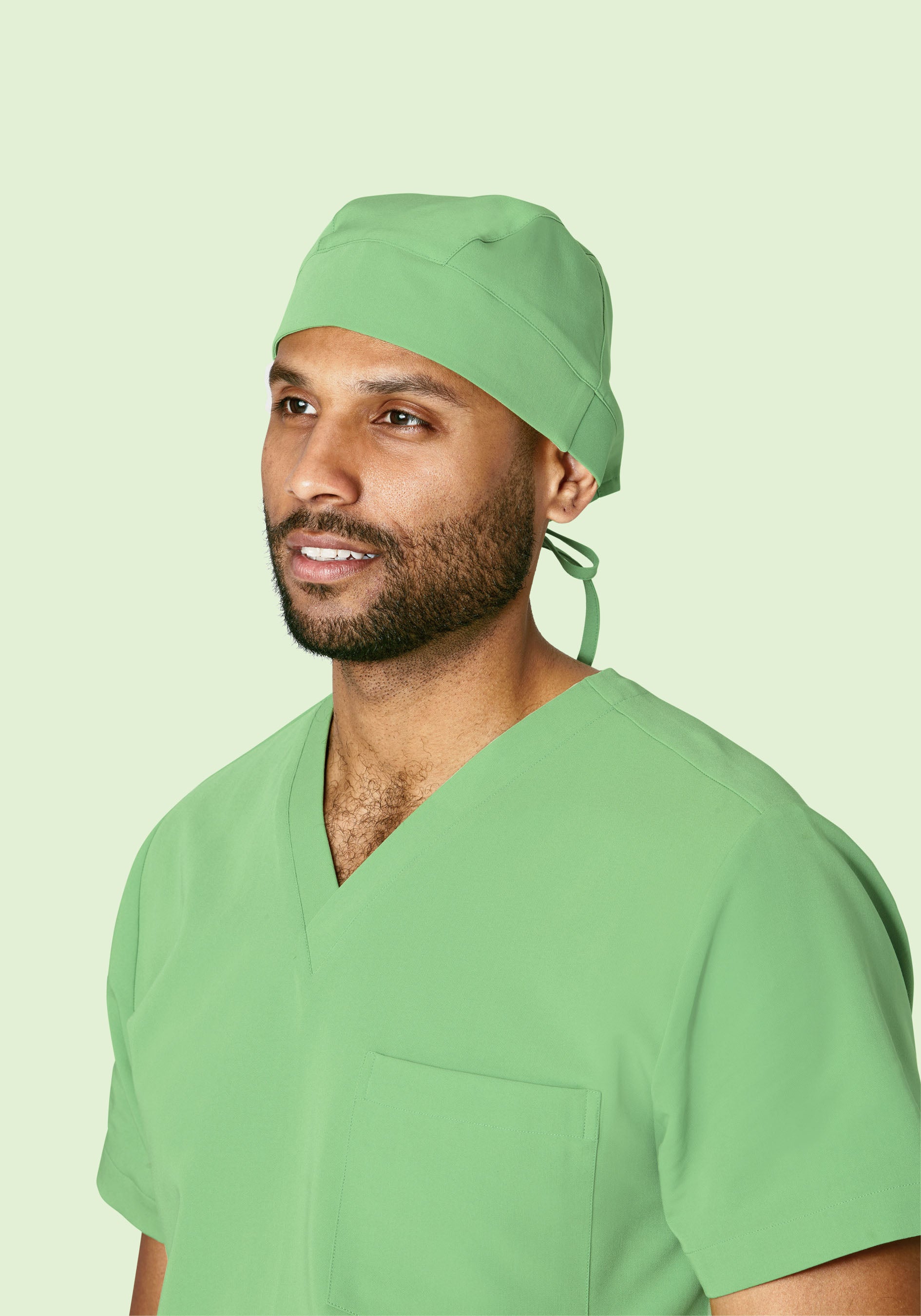 Contemporary Scrub Cap Aloe