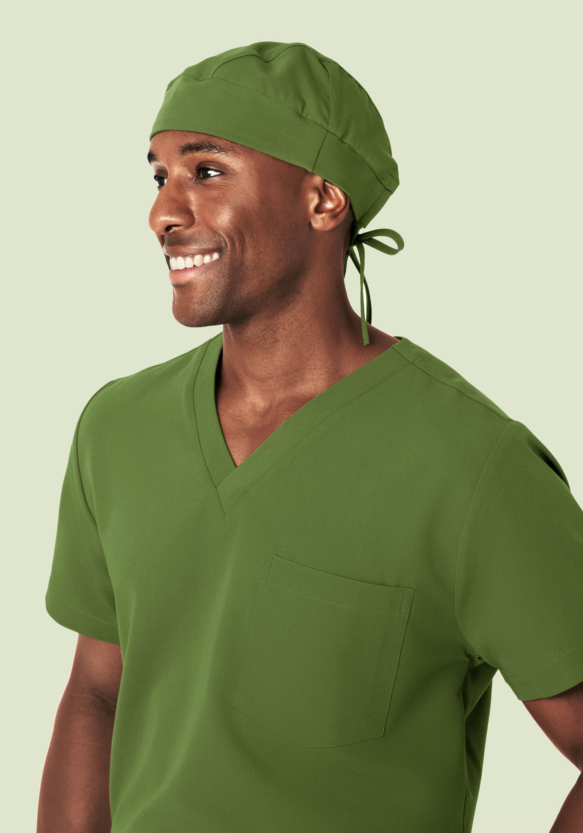 Contemporary Scrub Cap Moss