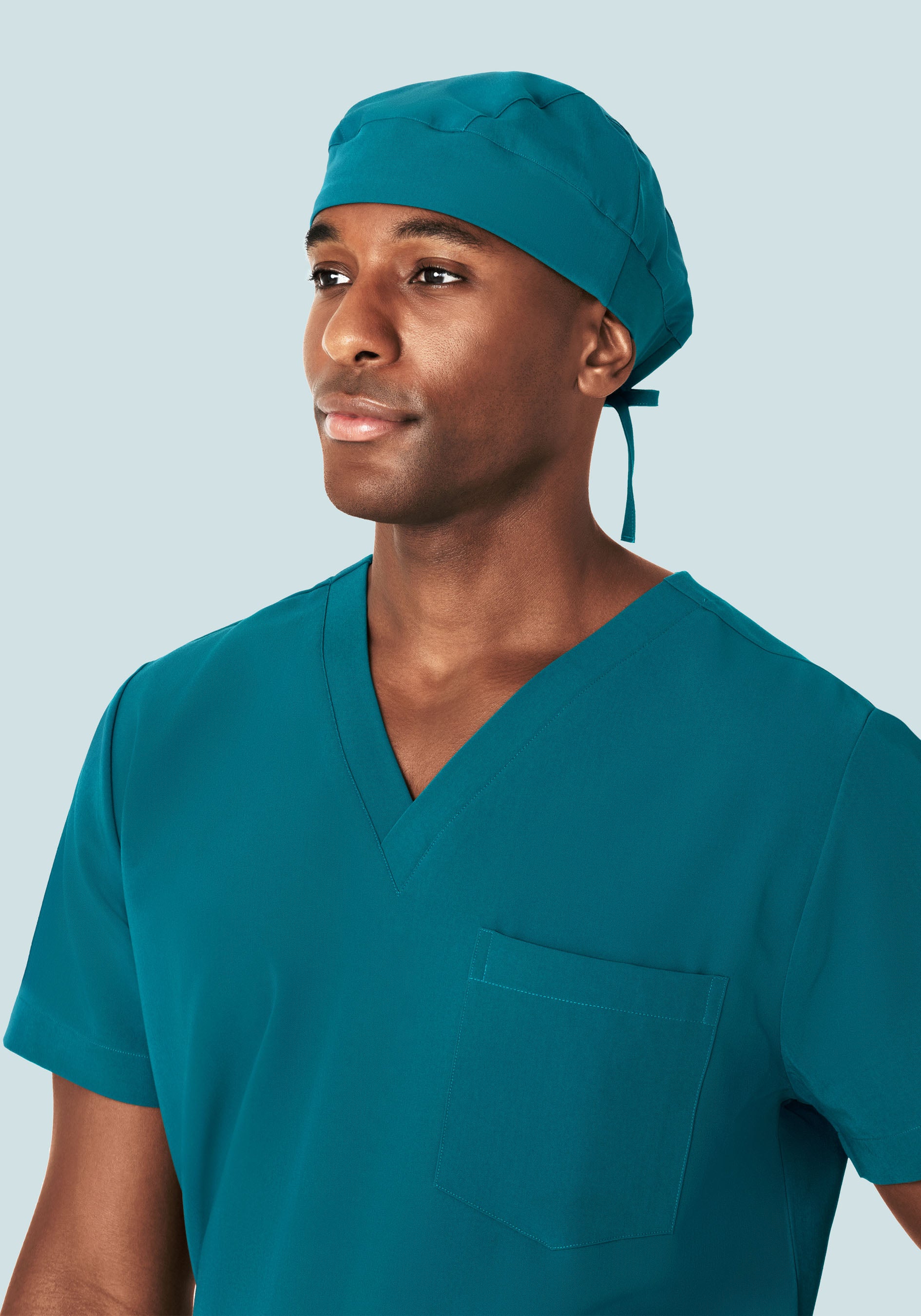 Contemporary Scrub Cap Peacock
