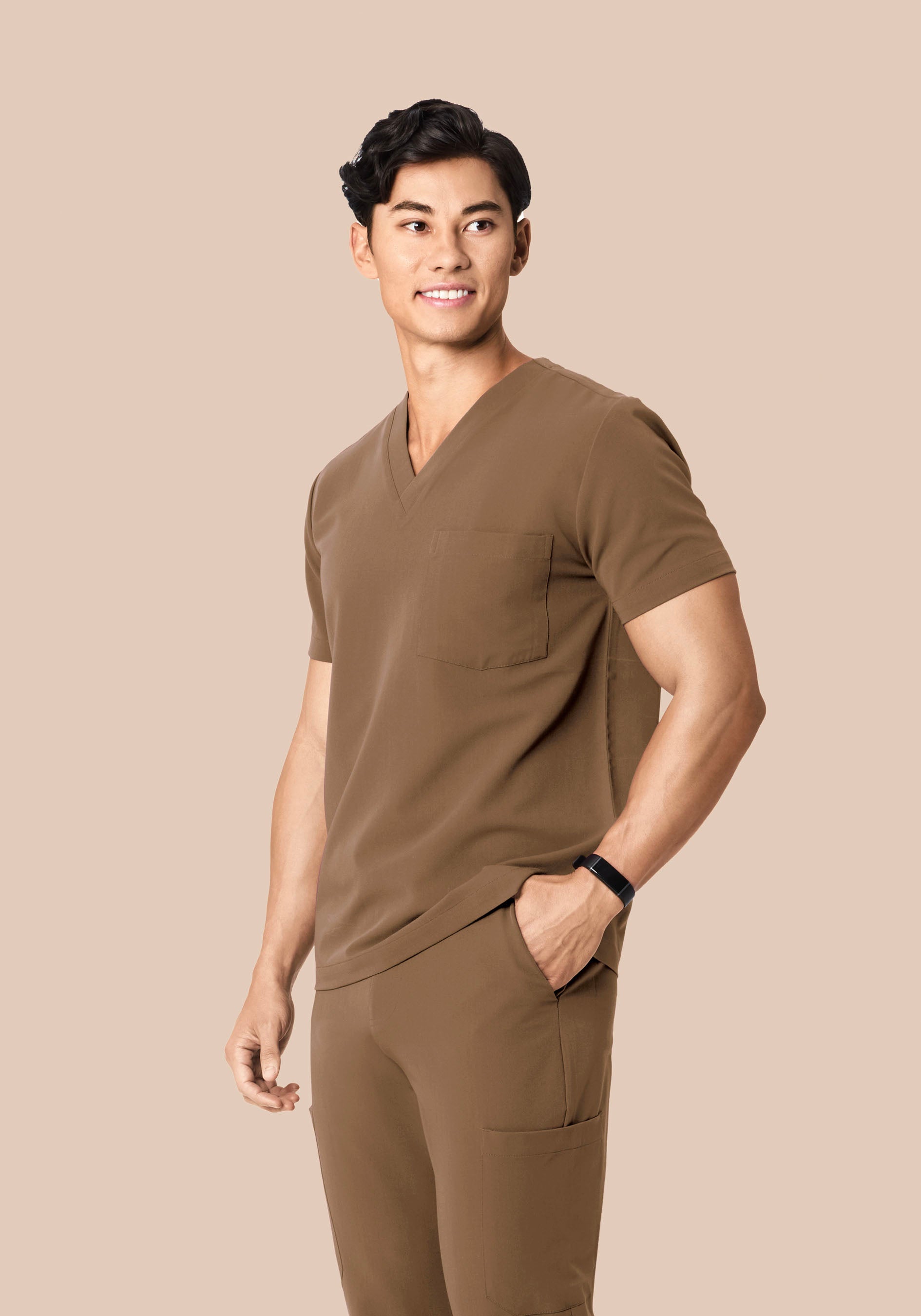 Two Pocket Top Ash Brown