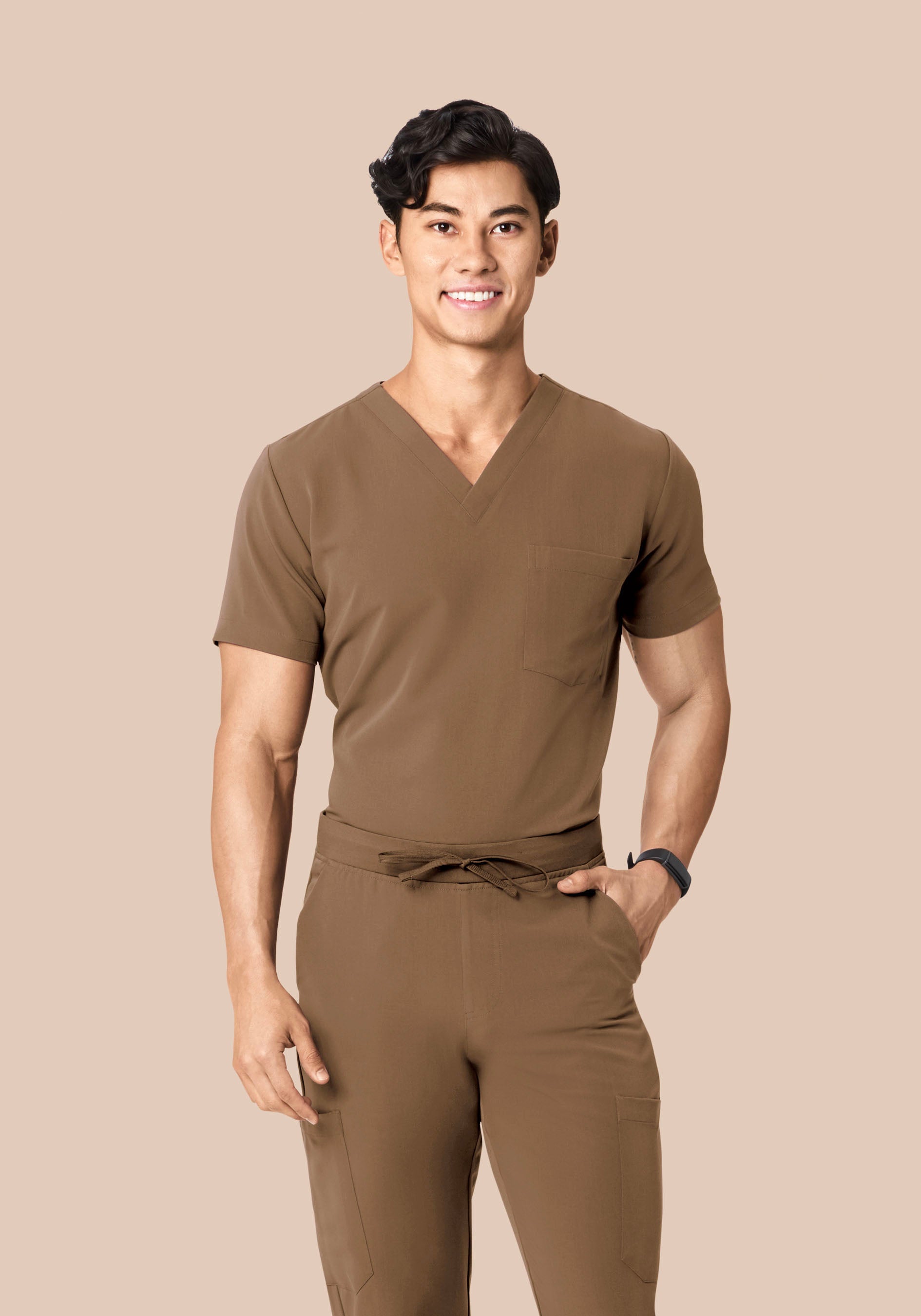 Two Pocket Top Ash Brown