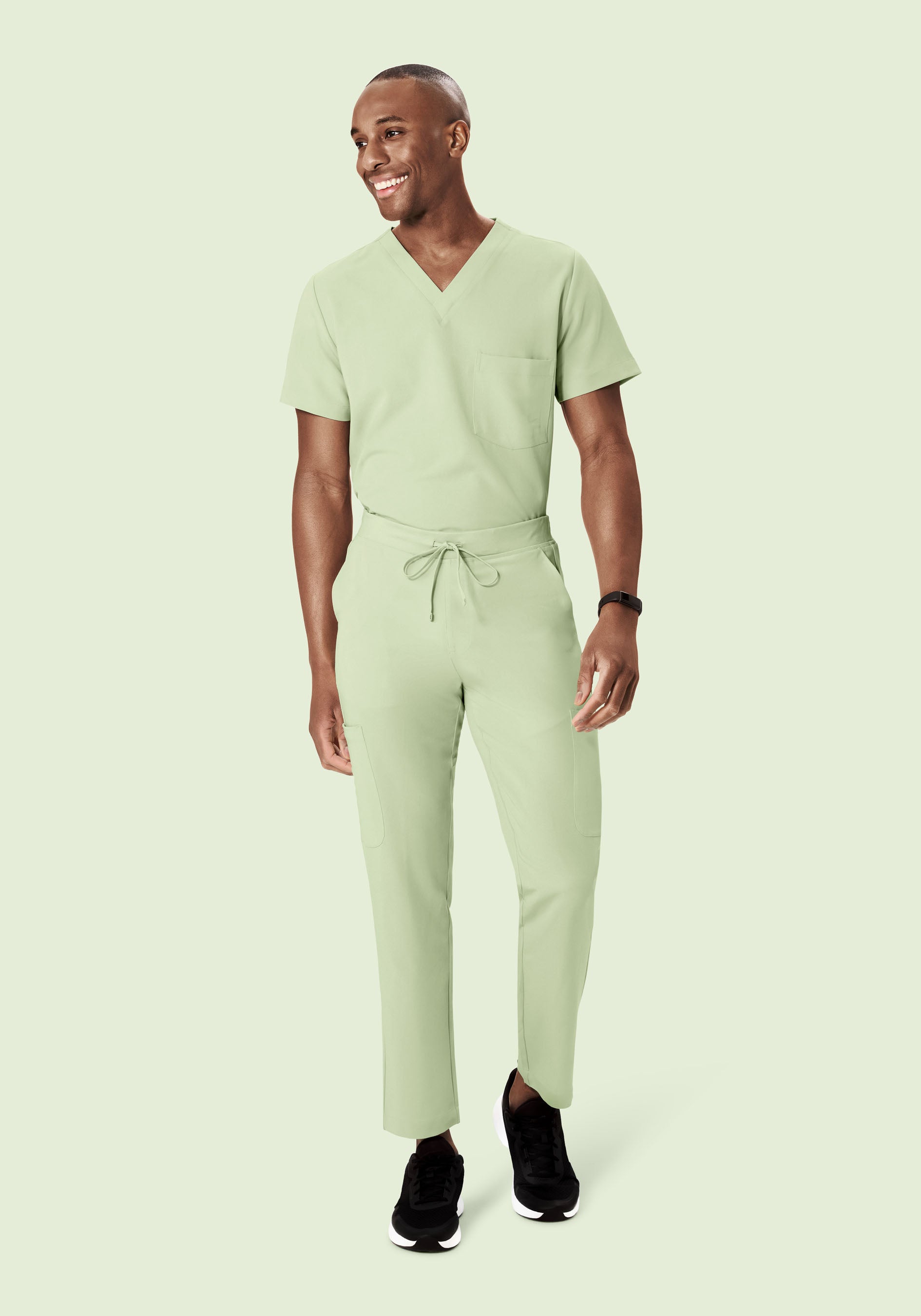 Two Pocket Top Matcha
