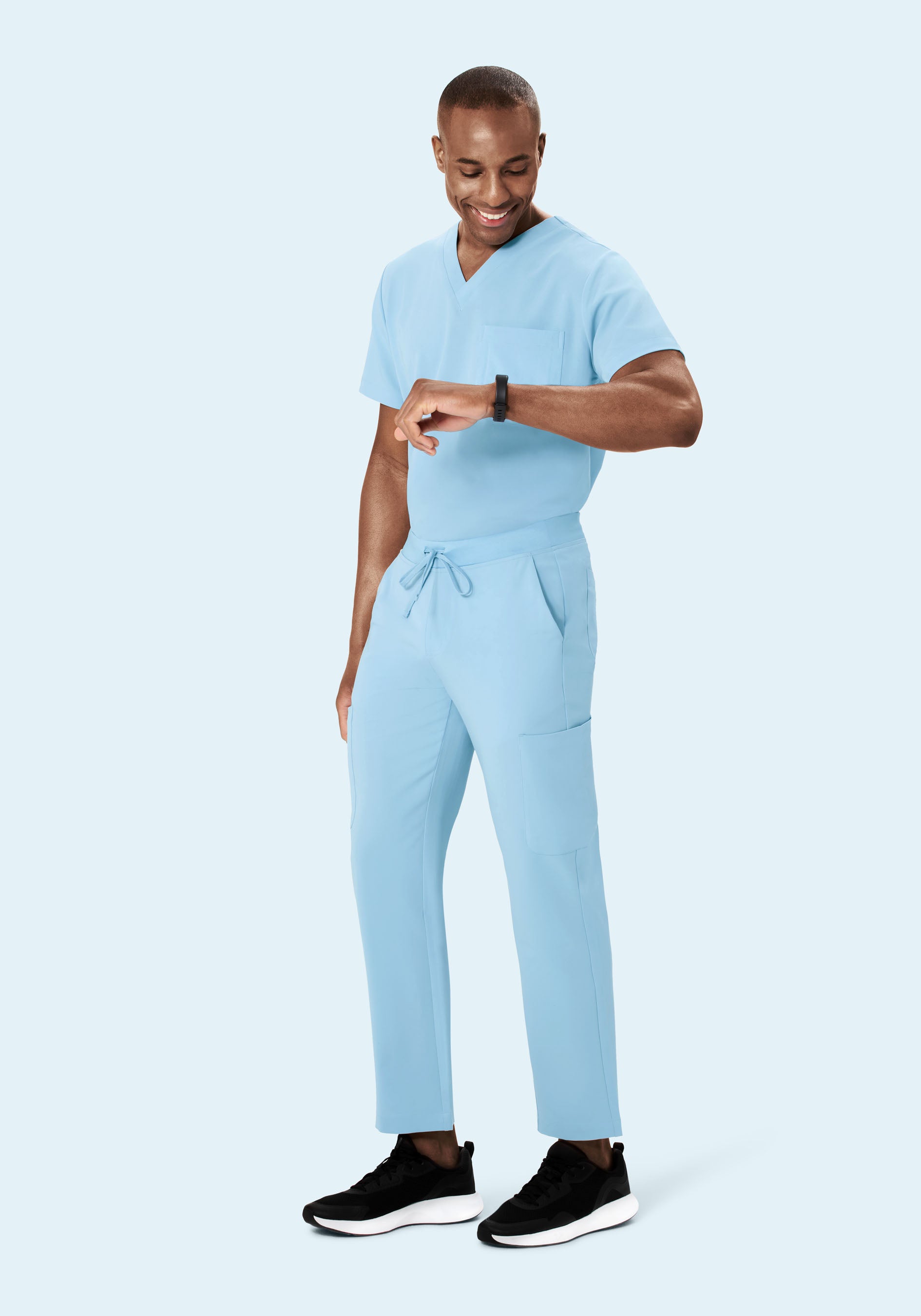 Two Pocket Top Nordic Blue