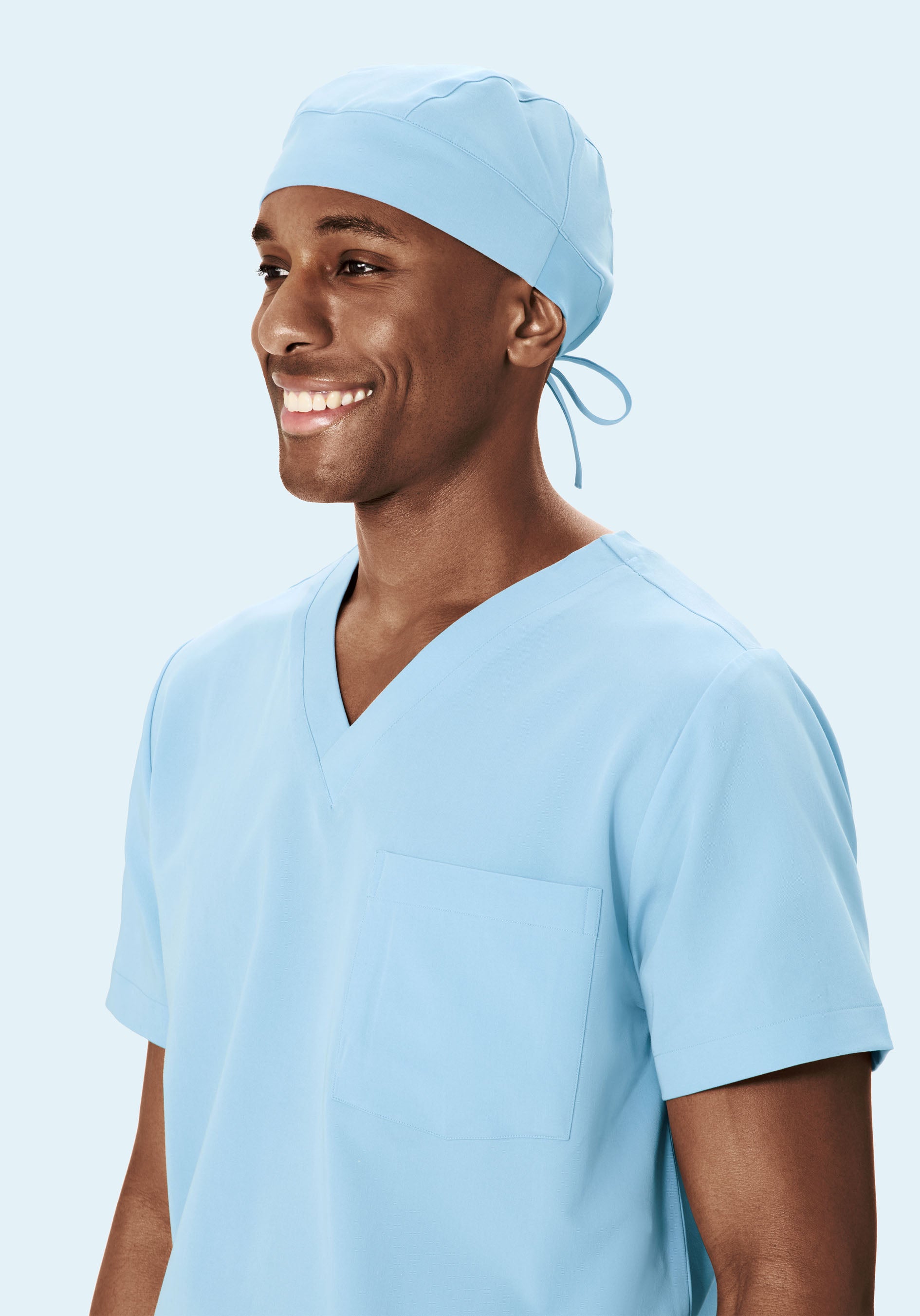 Contemporary Scrub Cap Nordic Blue