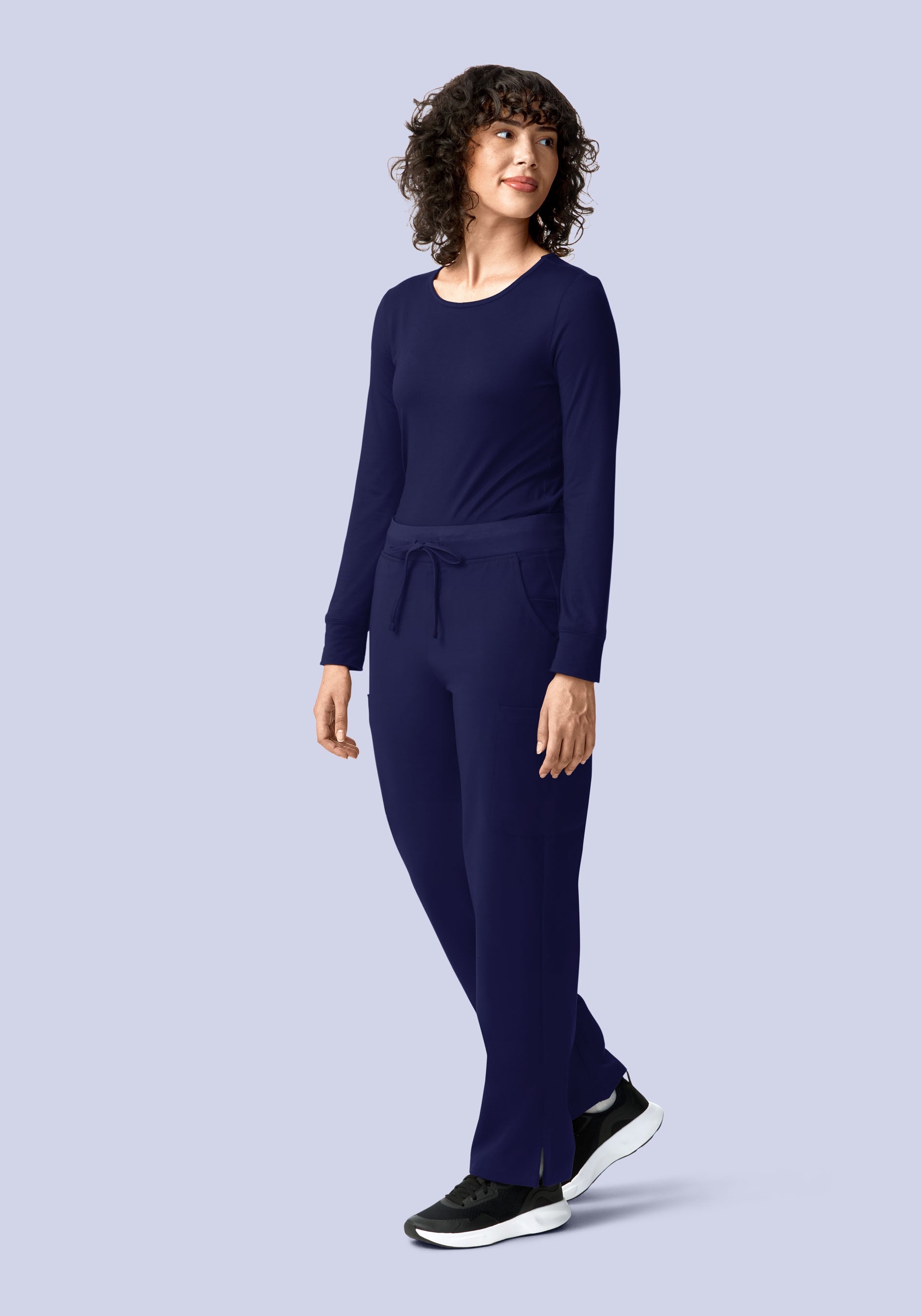 11 Pocket High Waisted Cargos Navy