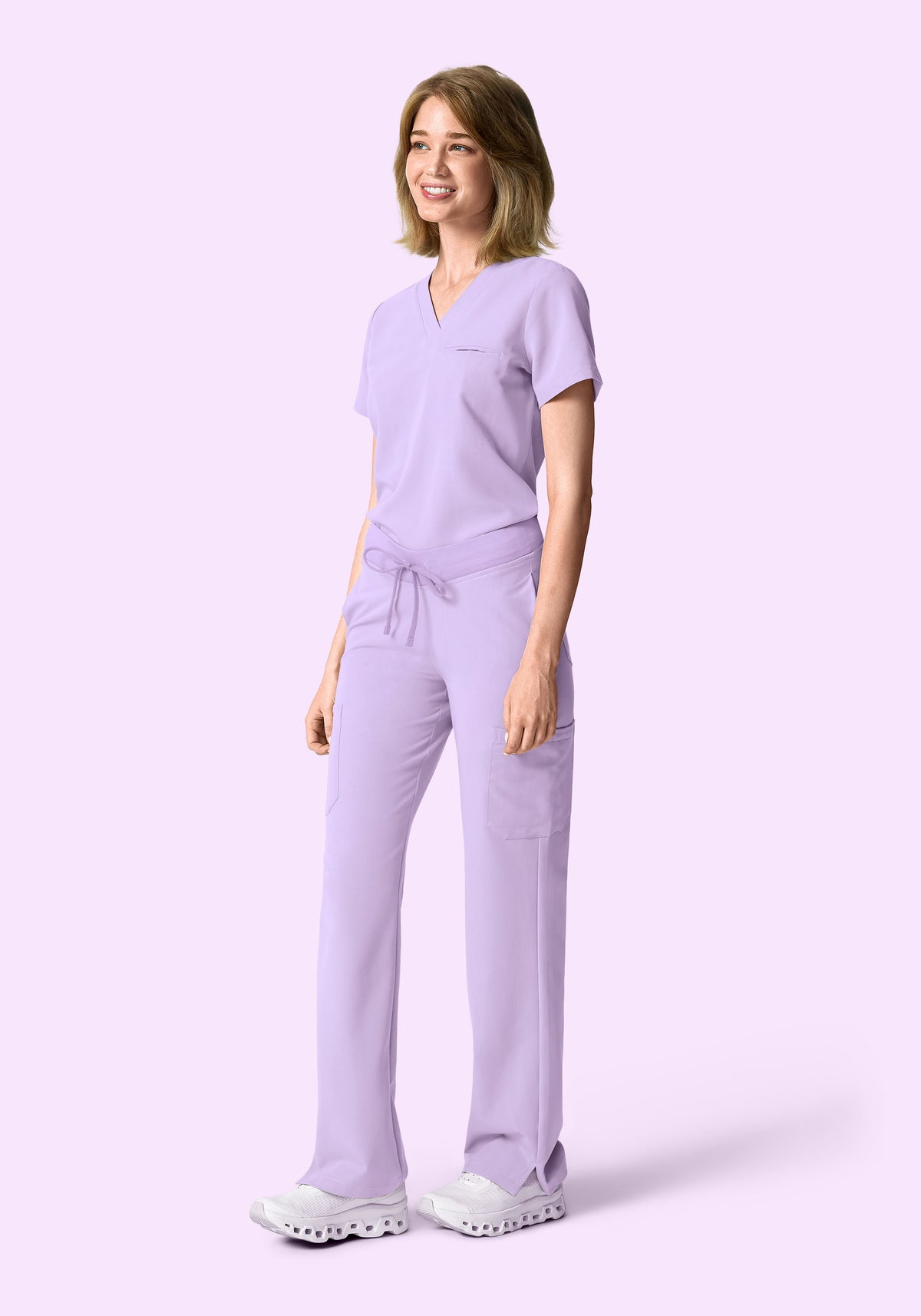 9 Pocket Cargo Pants Cool Lavender