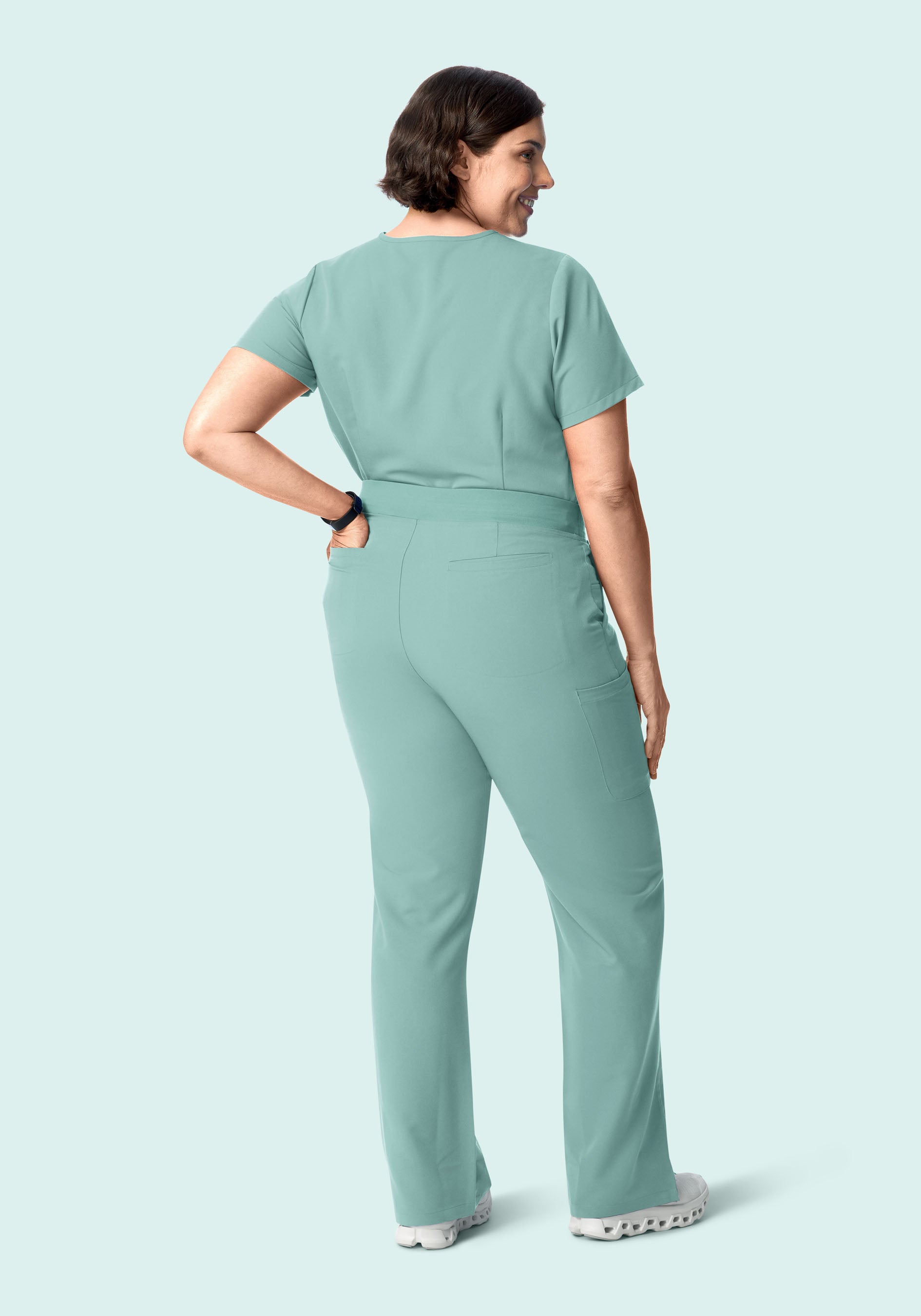 11 Pocket High Waisted Cargos Tourmaline