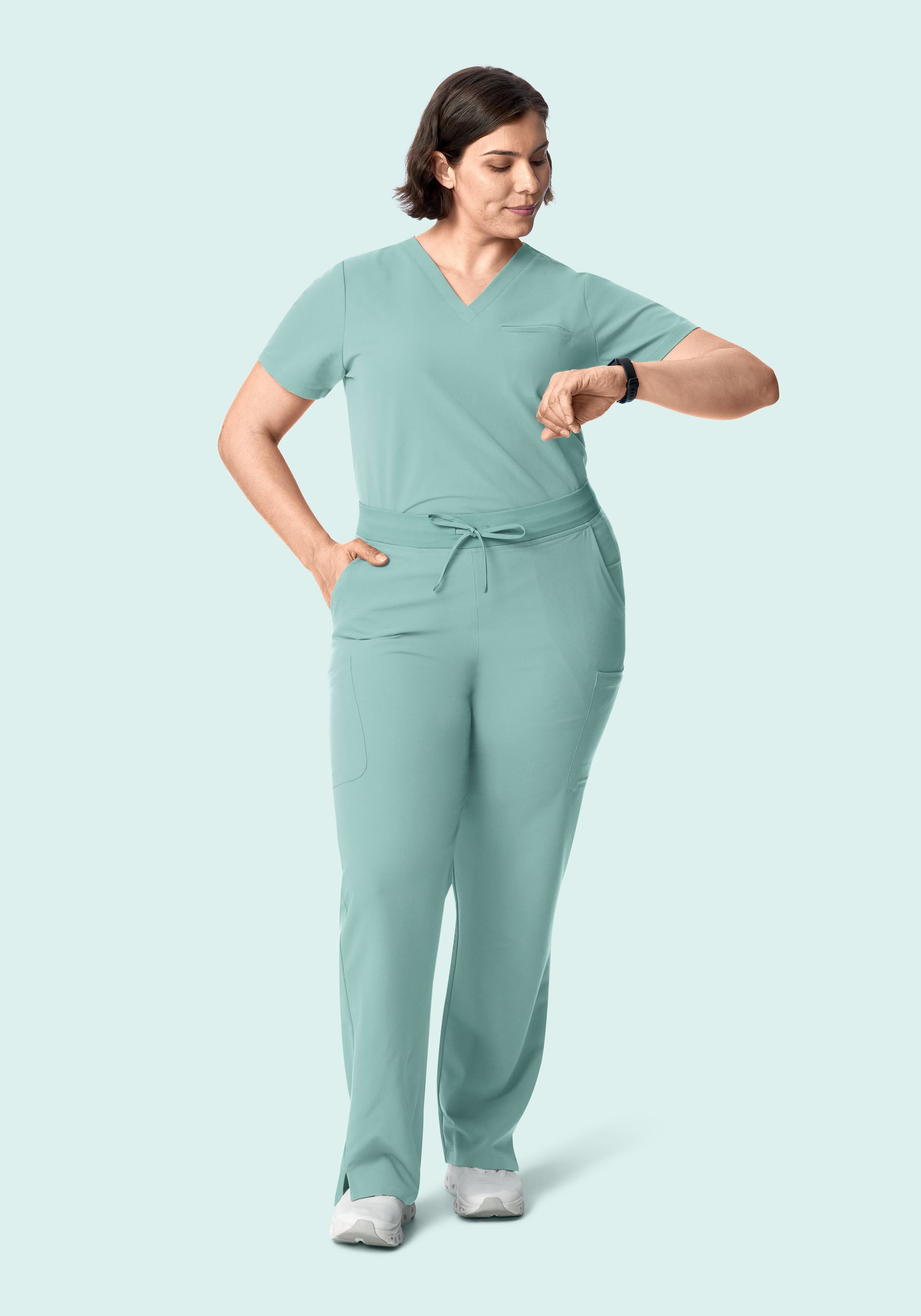 11 Pocket High Waisted Cargos Tourmaline