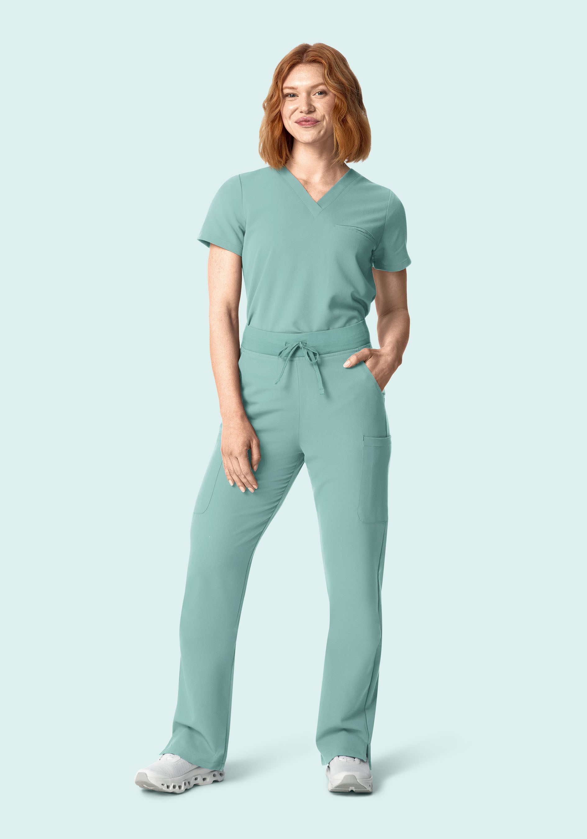 11 Pocket High Waisted Cargos Tourmaline