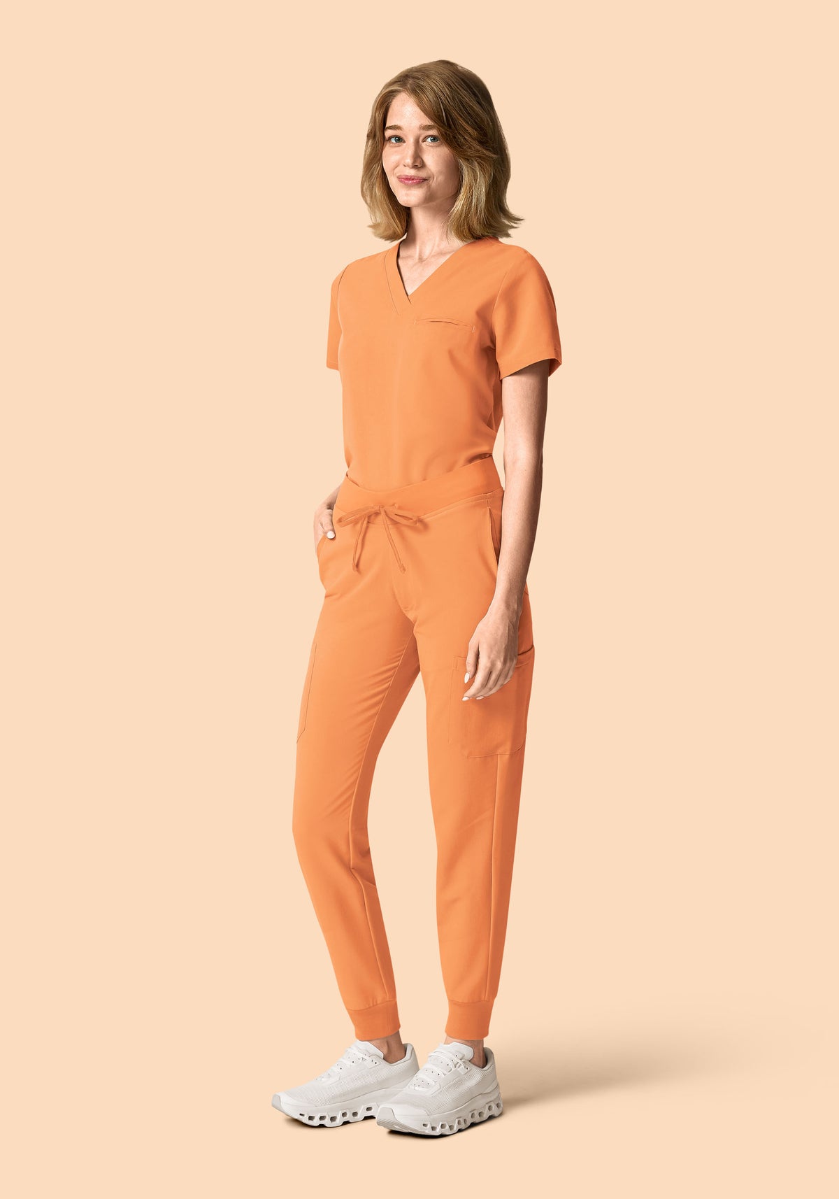 9 Pocket Joggers Cantaloupe