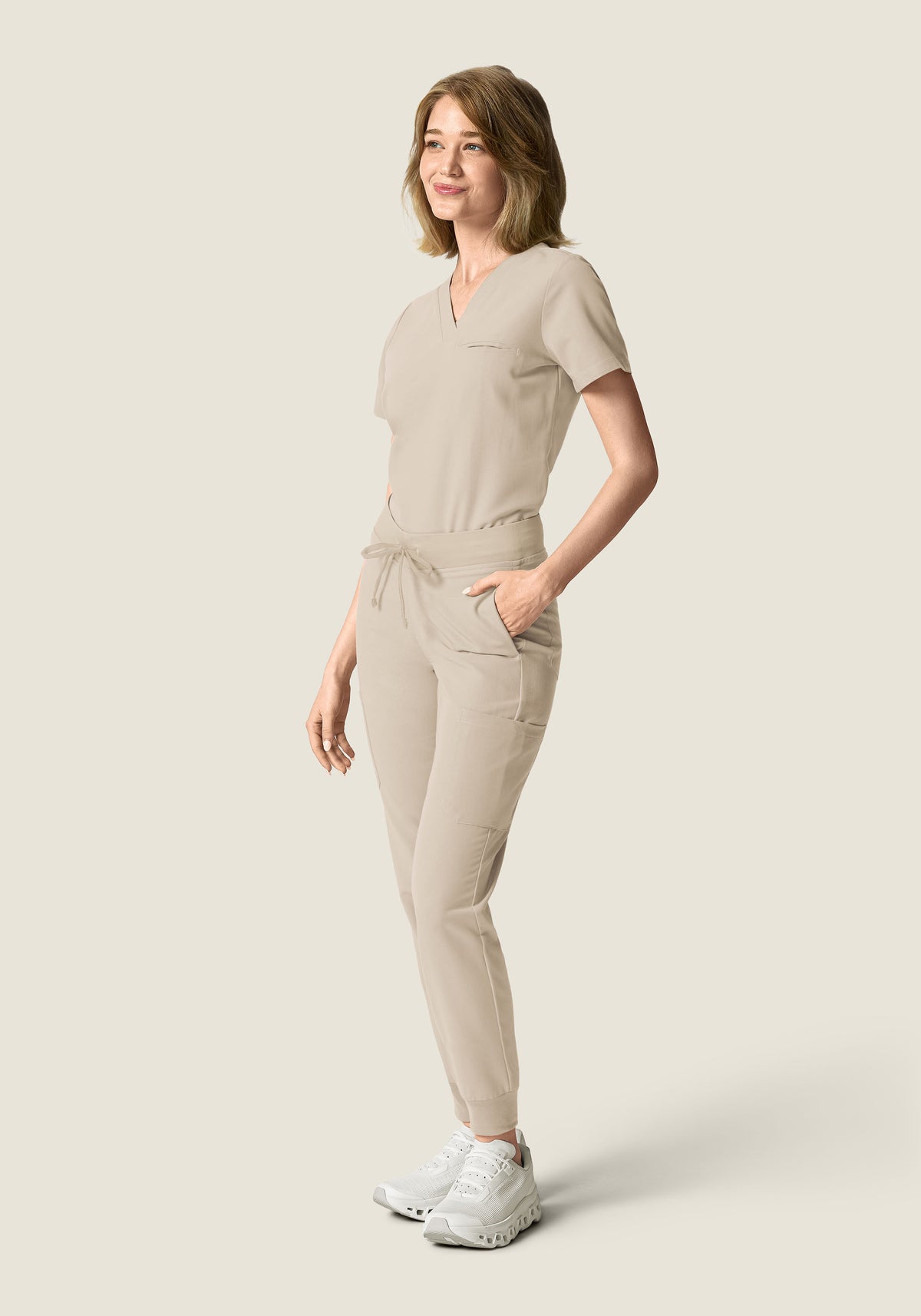 9 Pocket Joggers Khaki