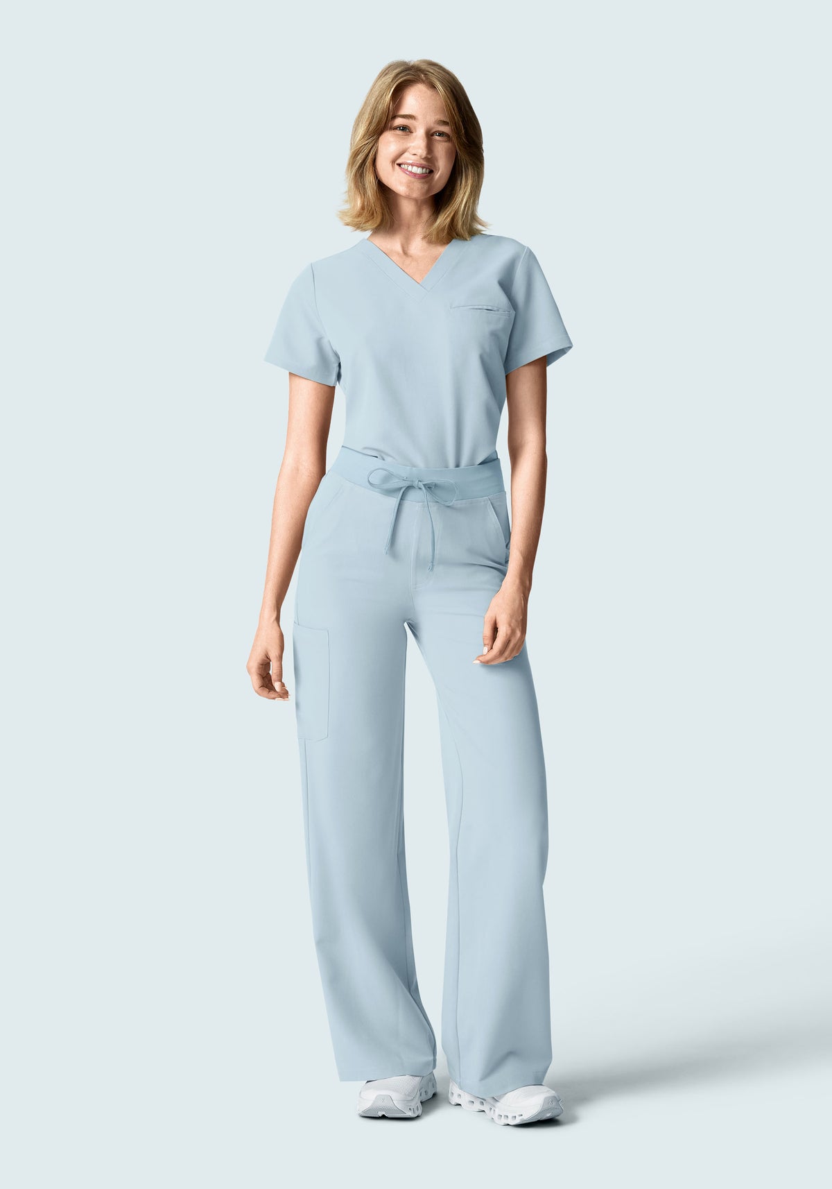 One Pocket Top Powder Blue
