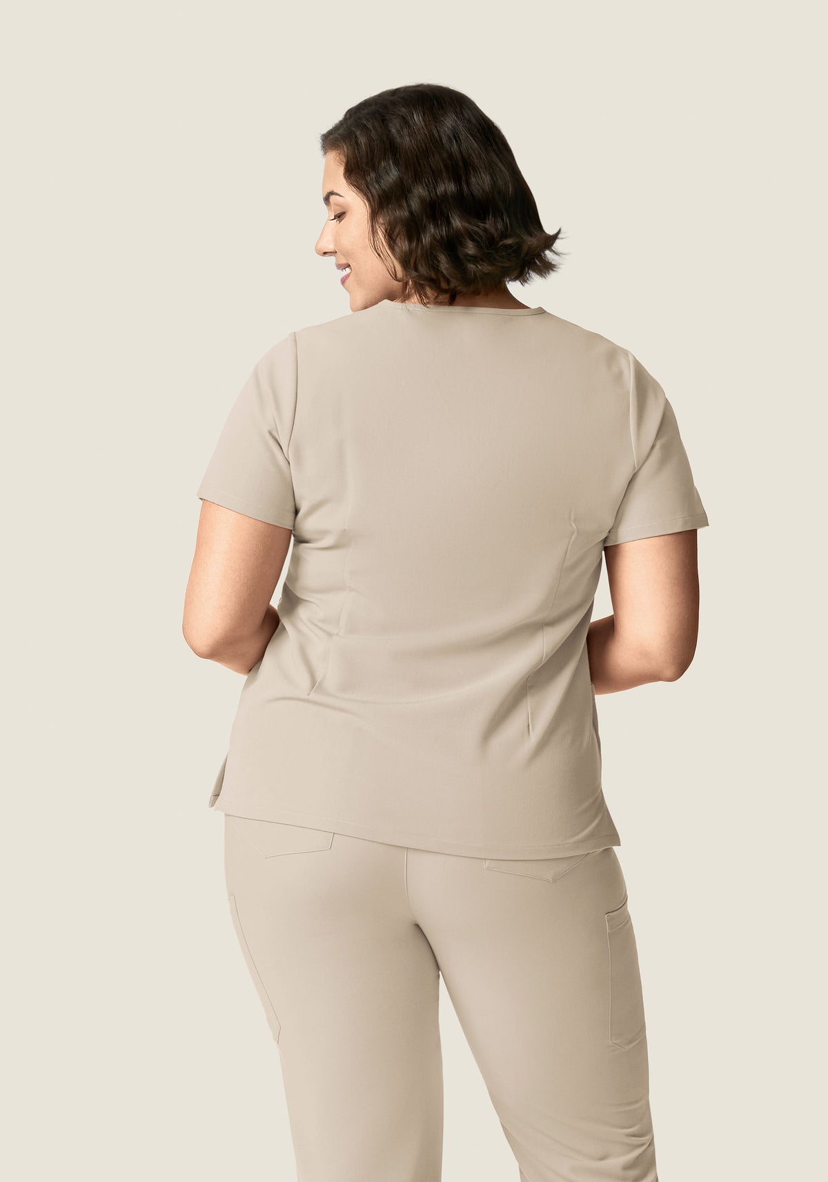 6 Pocket Top Khaki