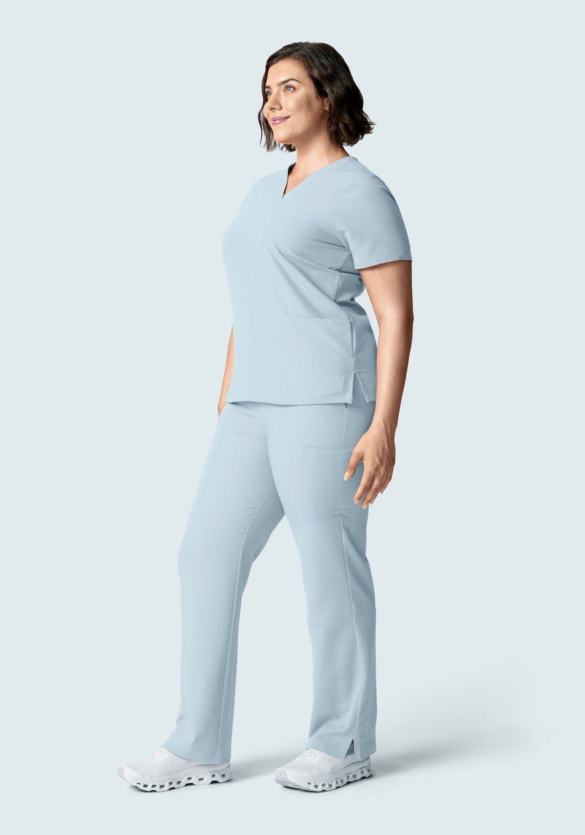 9 Pocket Cargo Pants Powder Blue