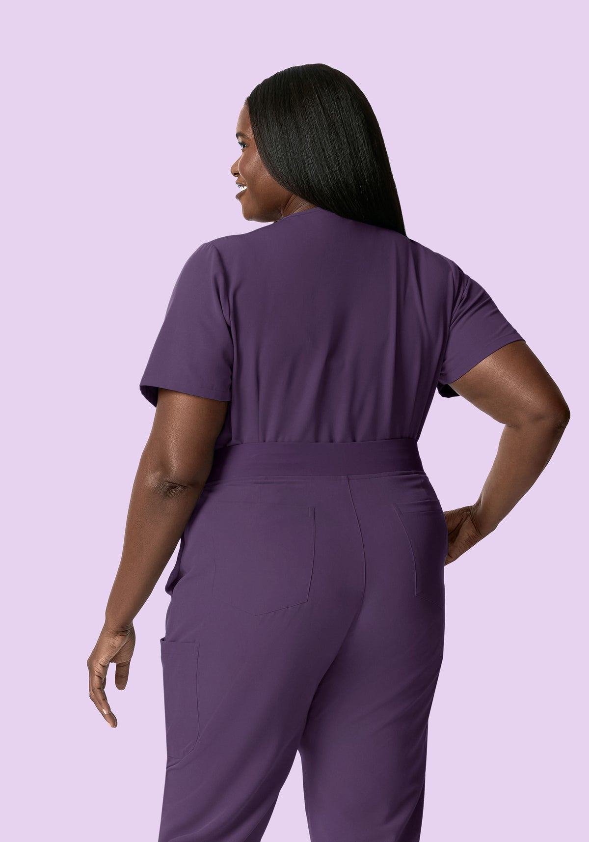 One Pocket Top Dewberry
