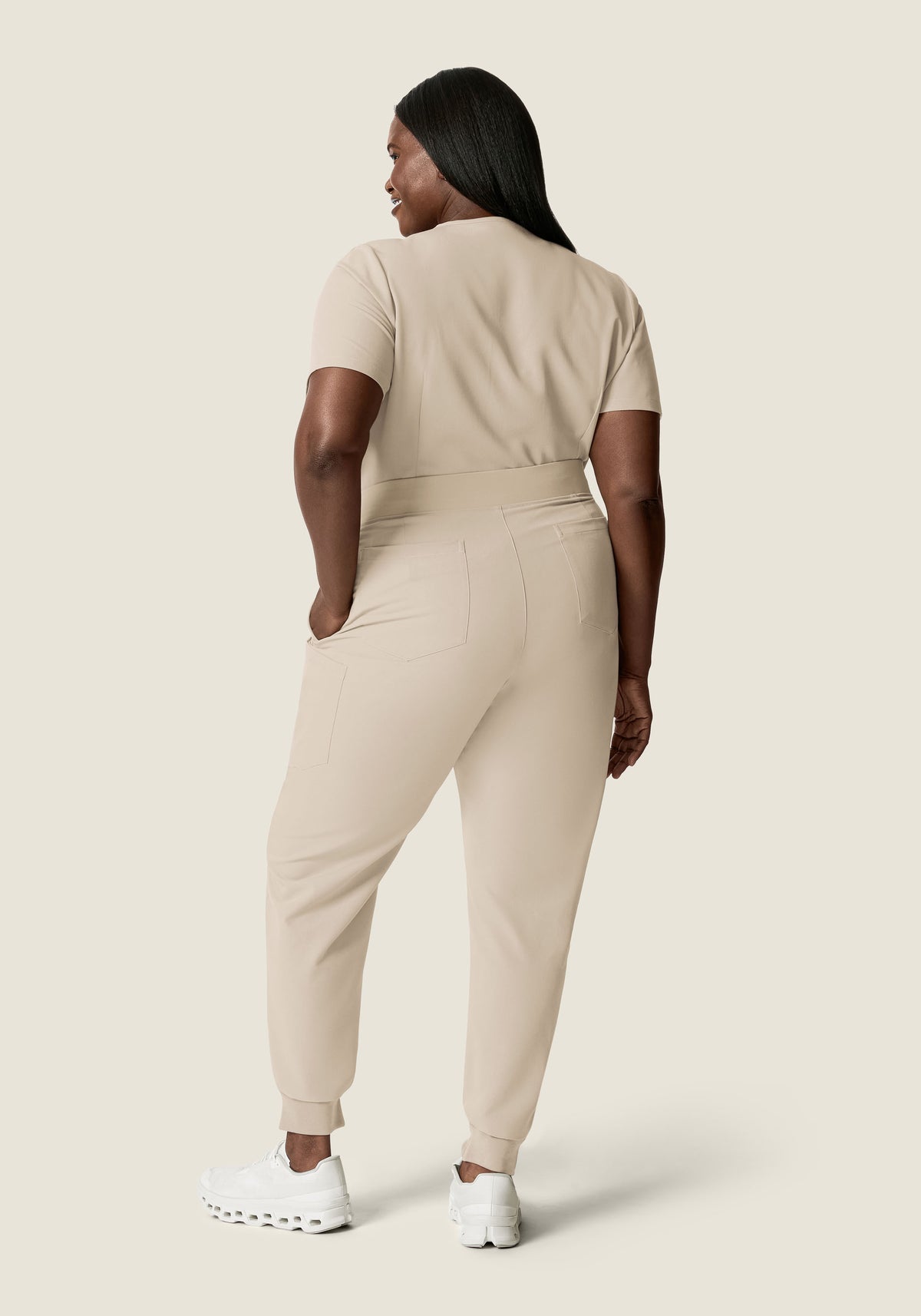 9 Pocket Joggers Khaki