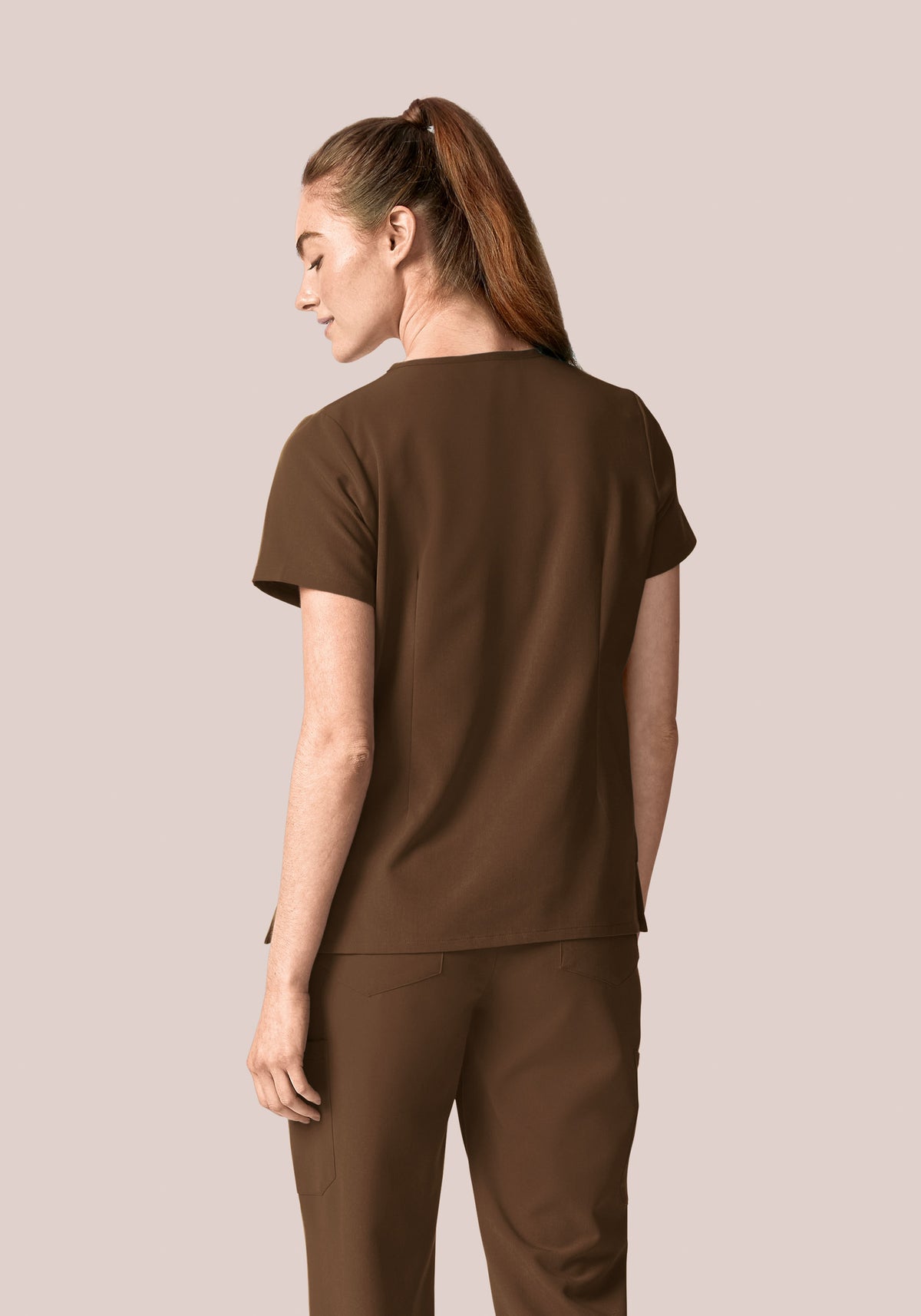 6 Pocket Top Chocolate Brown