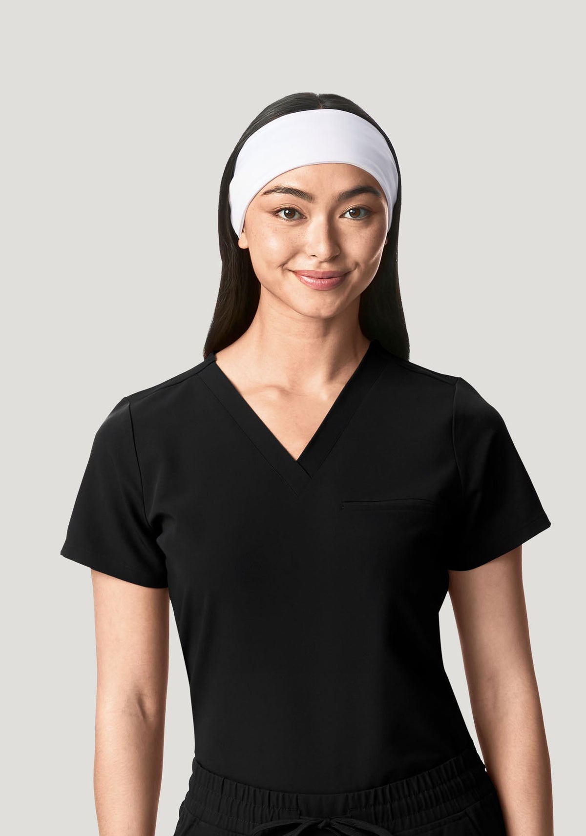 Non-Slip Headband White