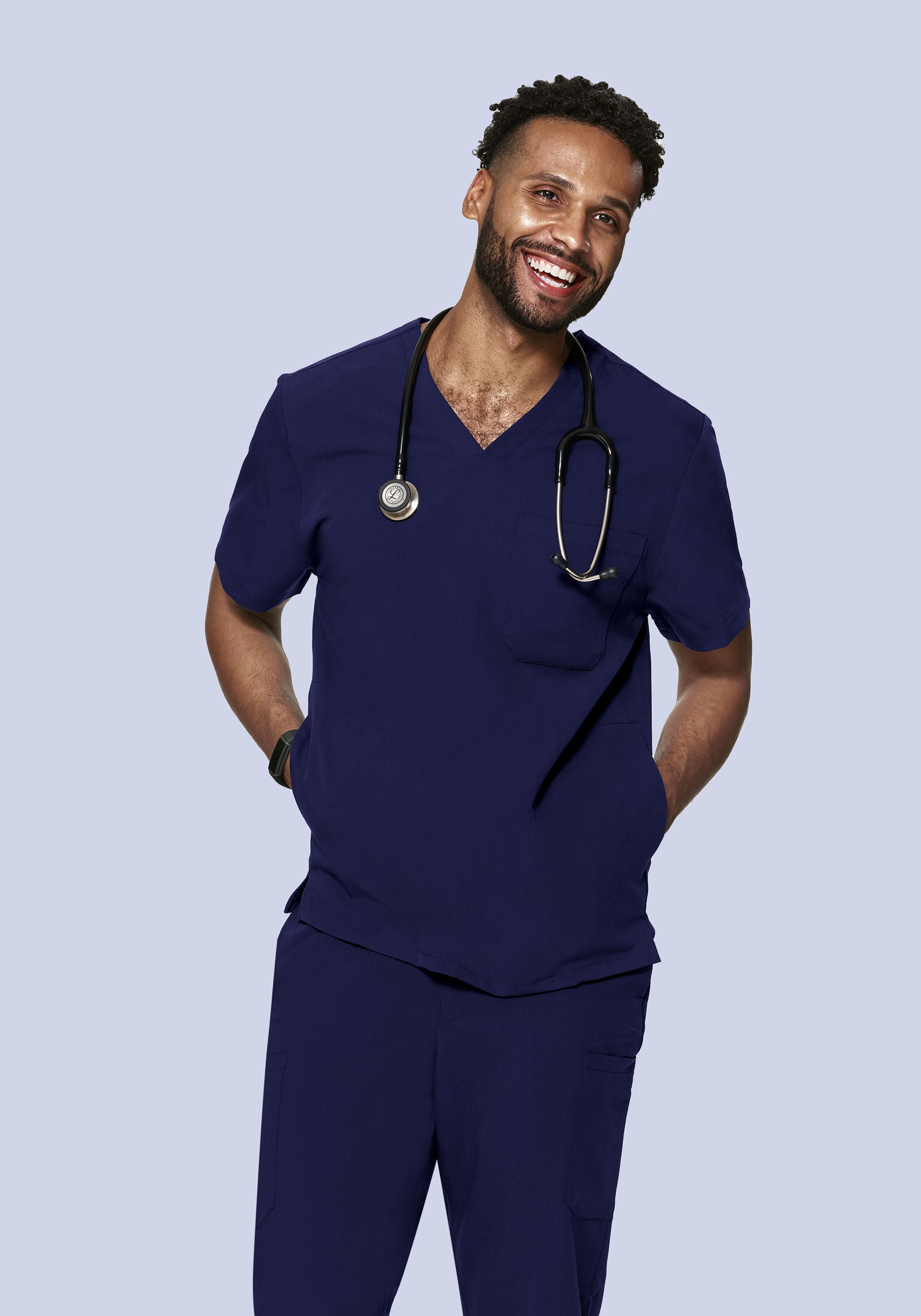 Three Pocket Top Navy