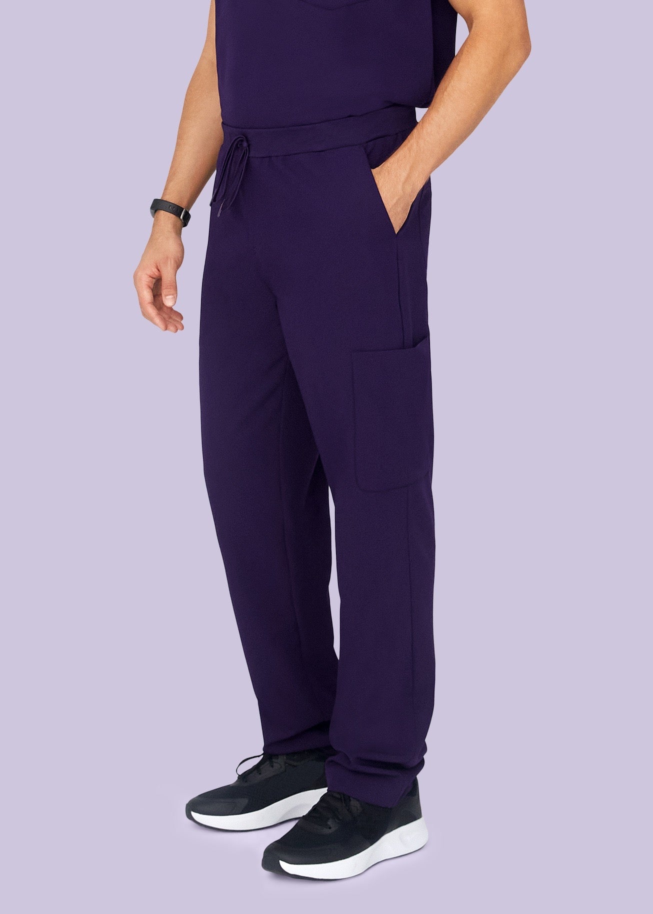 7 Pocket Cargos Eggplant