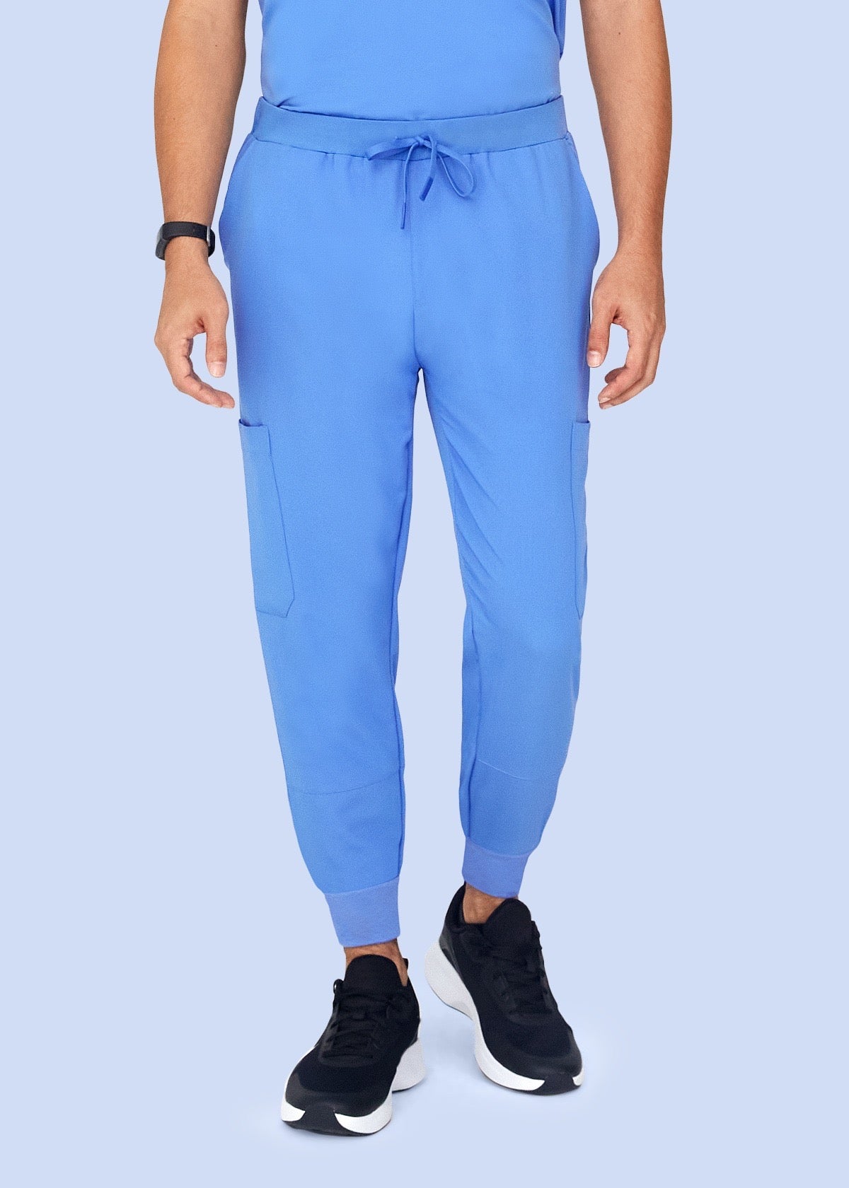 7 Pocket Joggers Ceil Blue