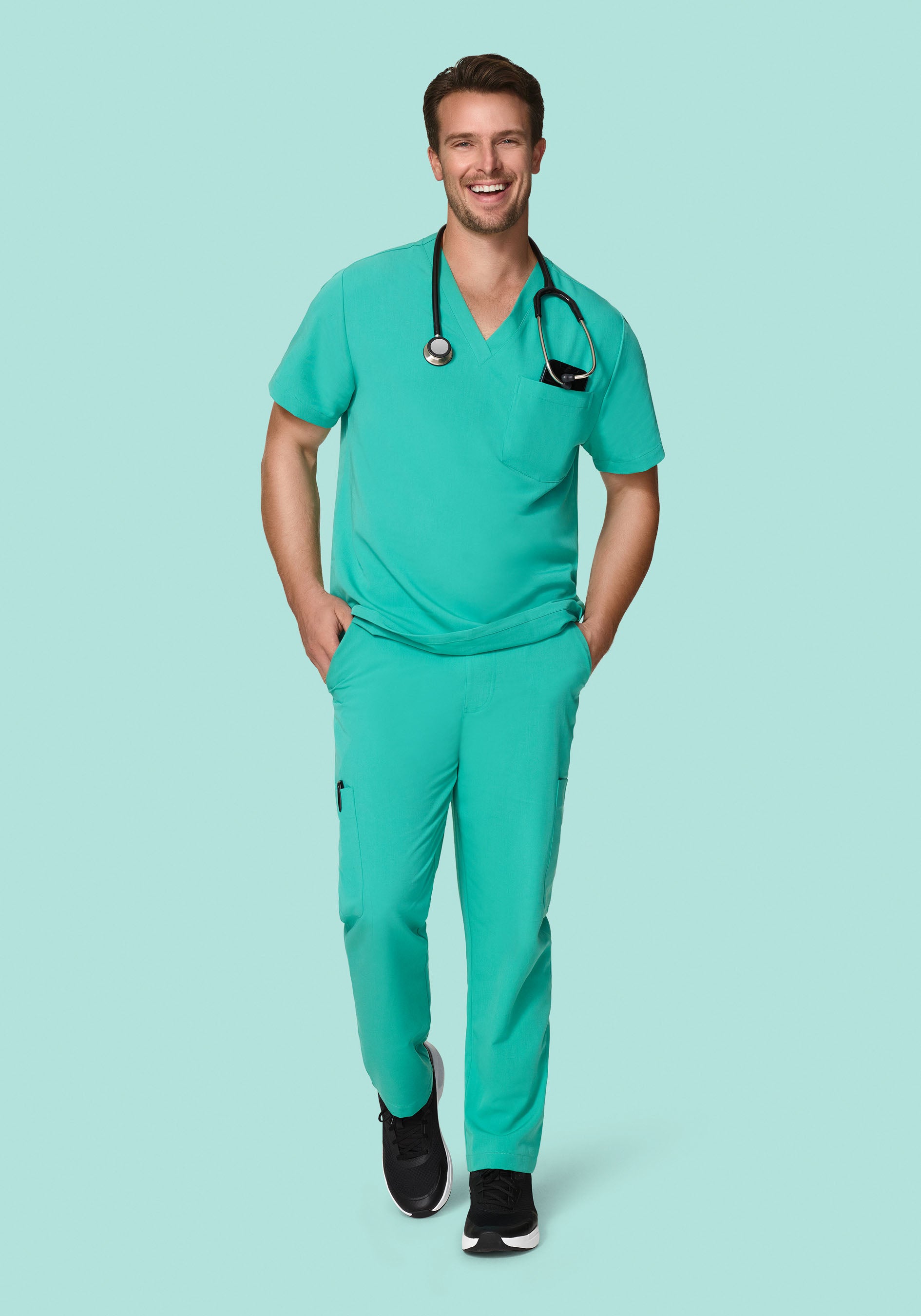 7 Pocket Cargos Surgical Green