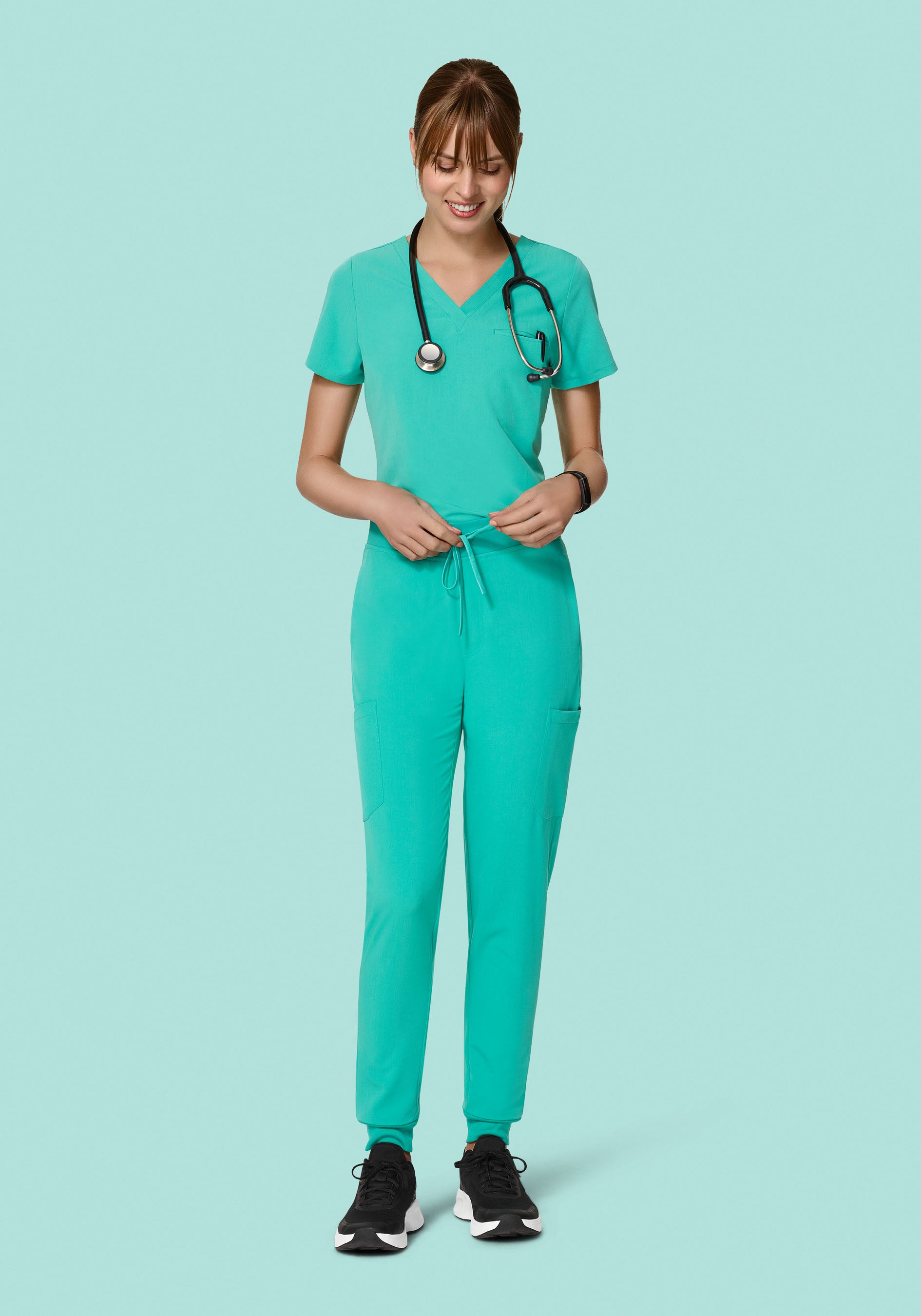 One Pocket Top Surgical Green