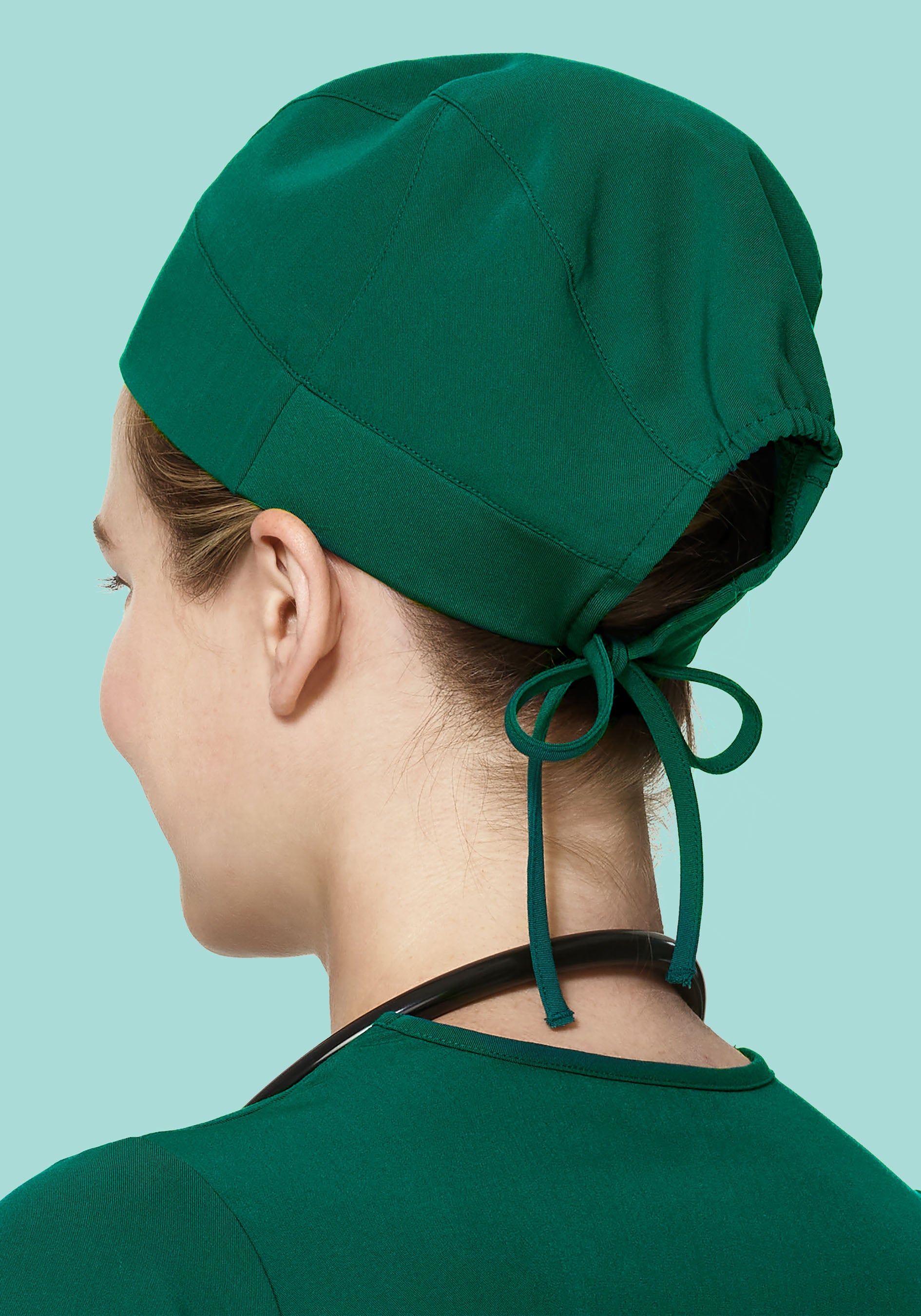 Contemporary Scrub Cap Hunter Green