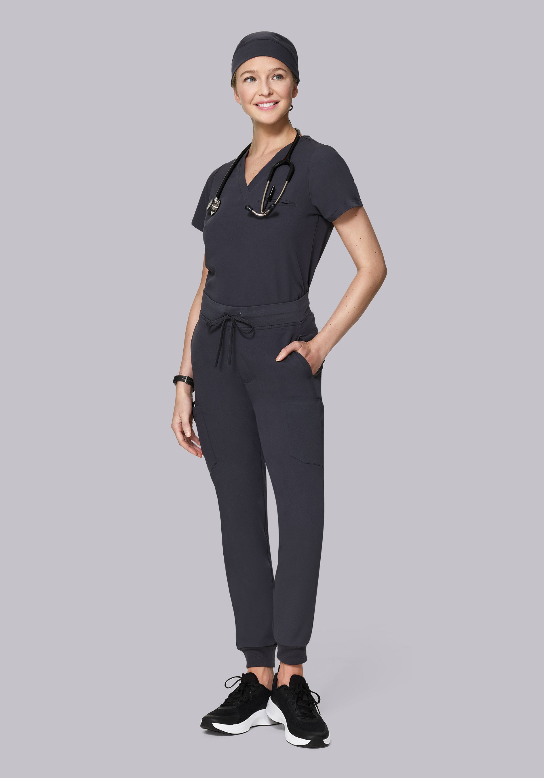 Contemporary Scrub Cap Pewter