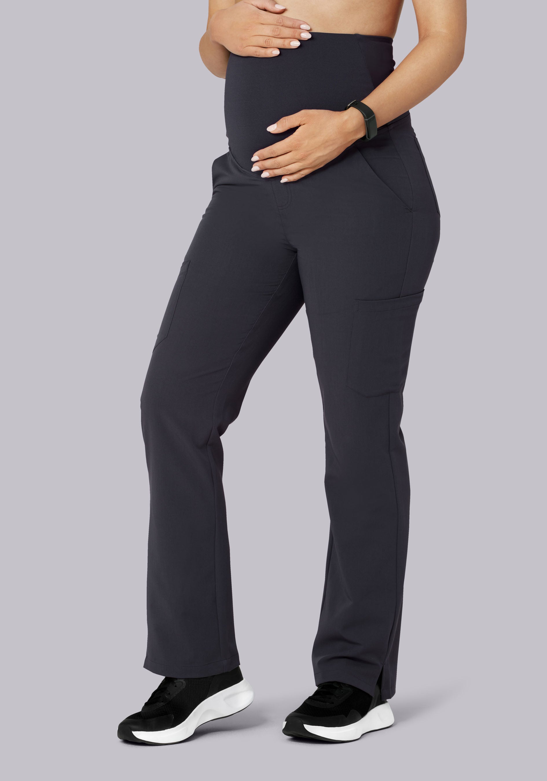 Maternity Cargos Pewter