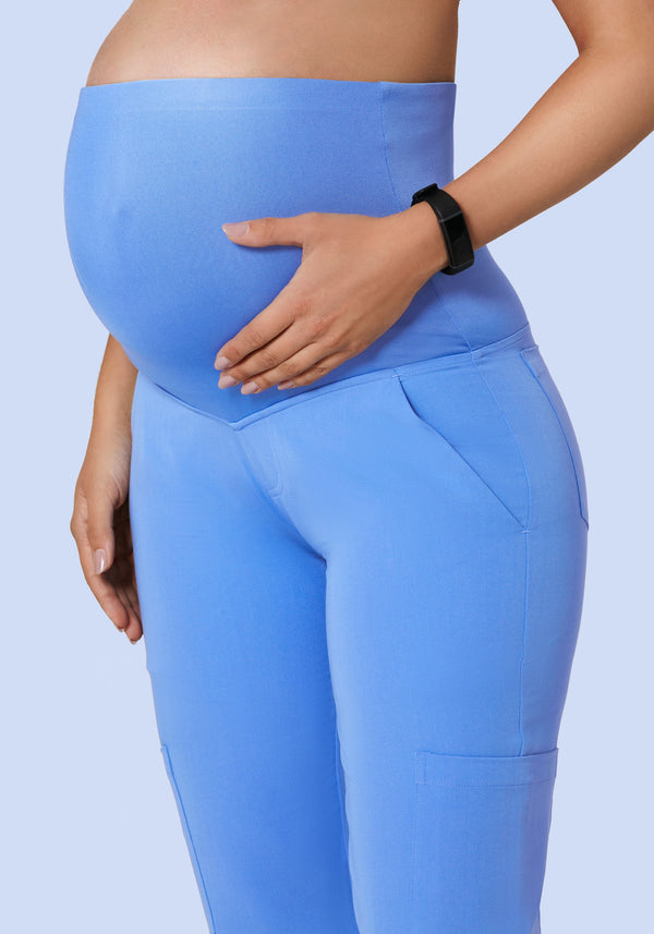Maternity Cargos Ceil Blue